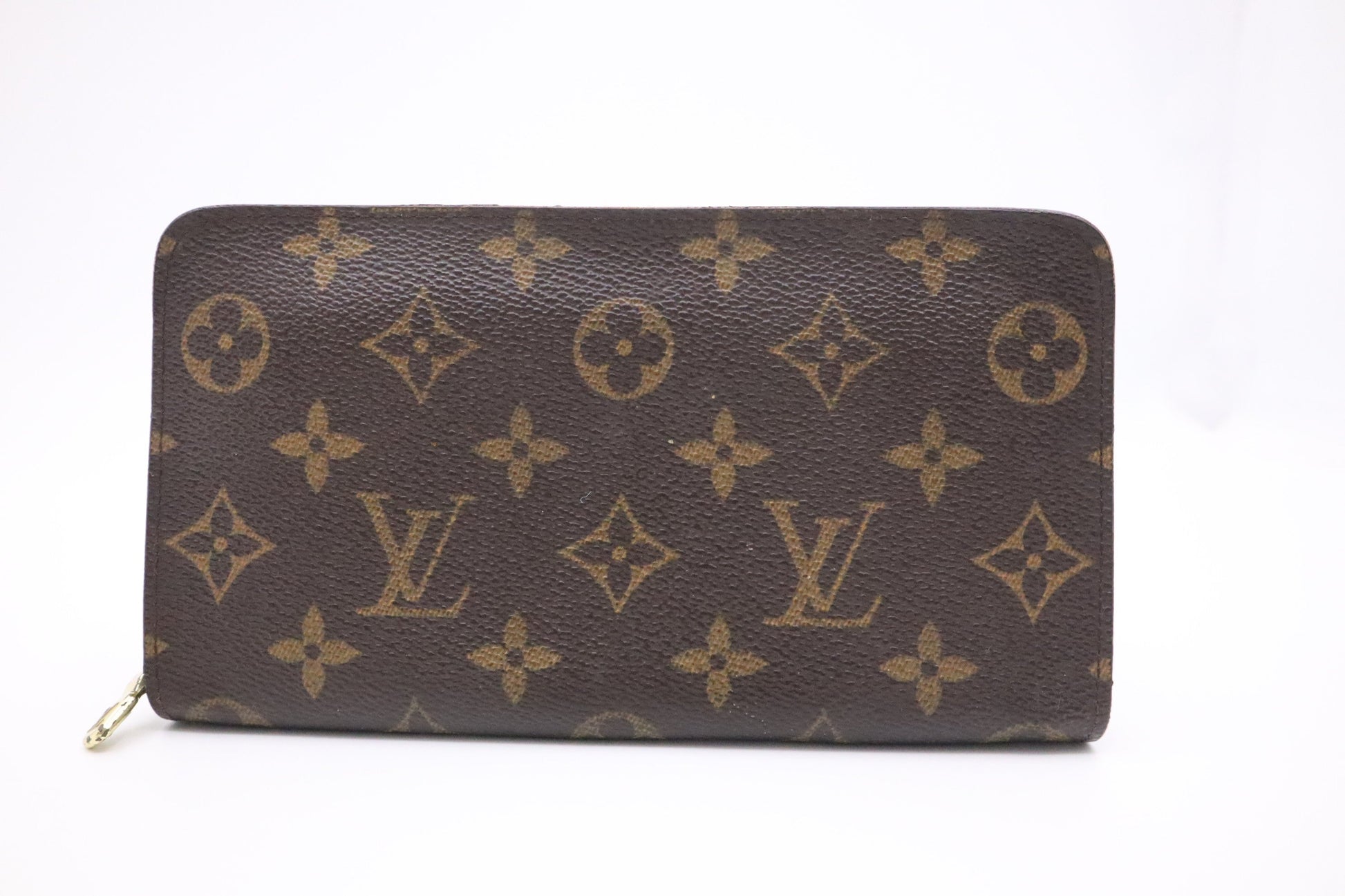 Louis Vuitton Long Zippy Monogram Canvas Wallet Case