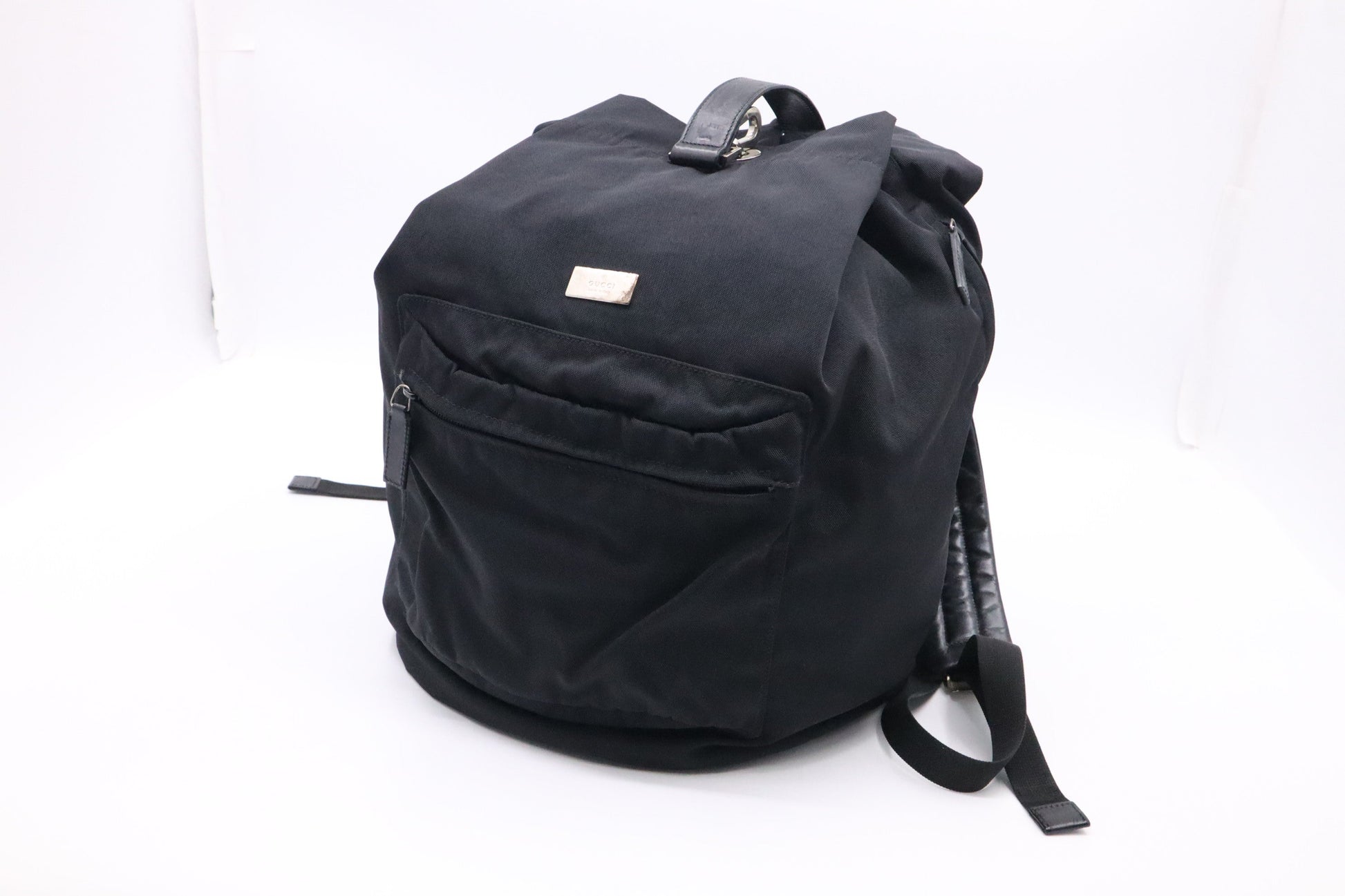 Gucci Backpack Canvas Black