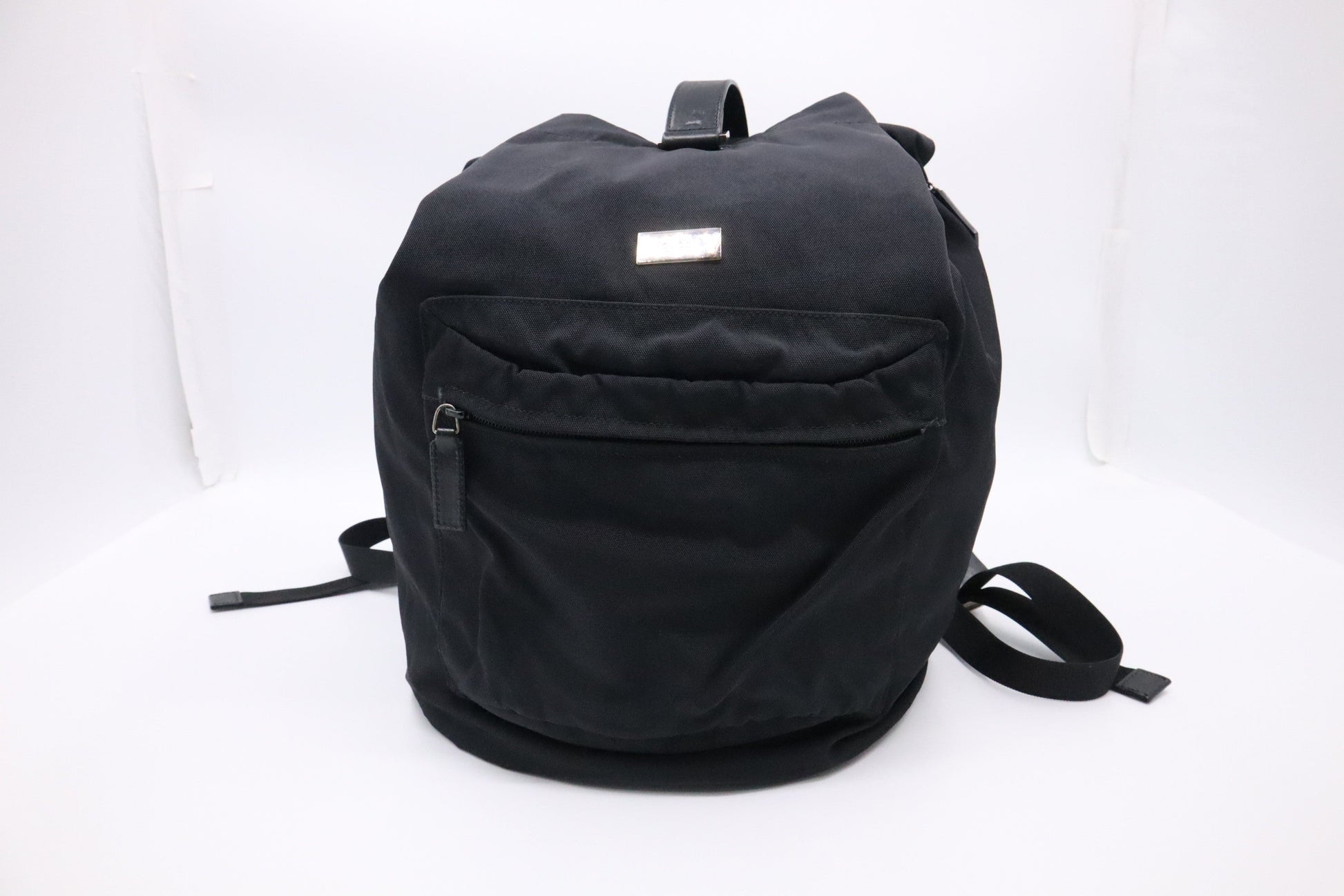Gucci Backpack Canvas Black