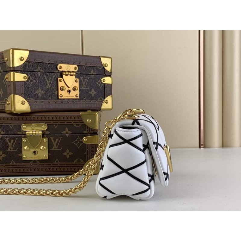 Louis Vuitton Mm Malletage Hand Bag Leather Travel Bag Bg00008 1