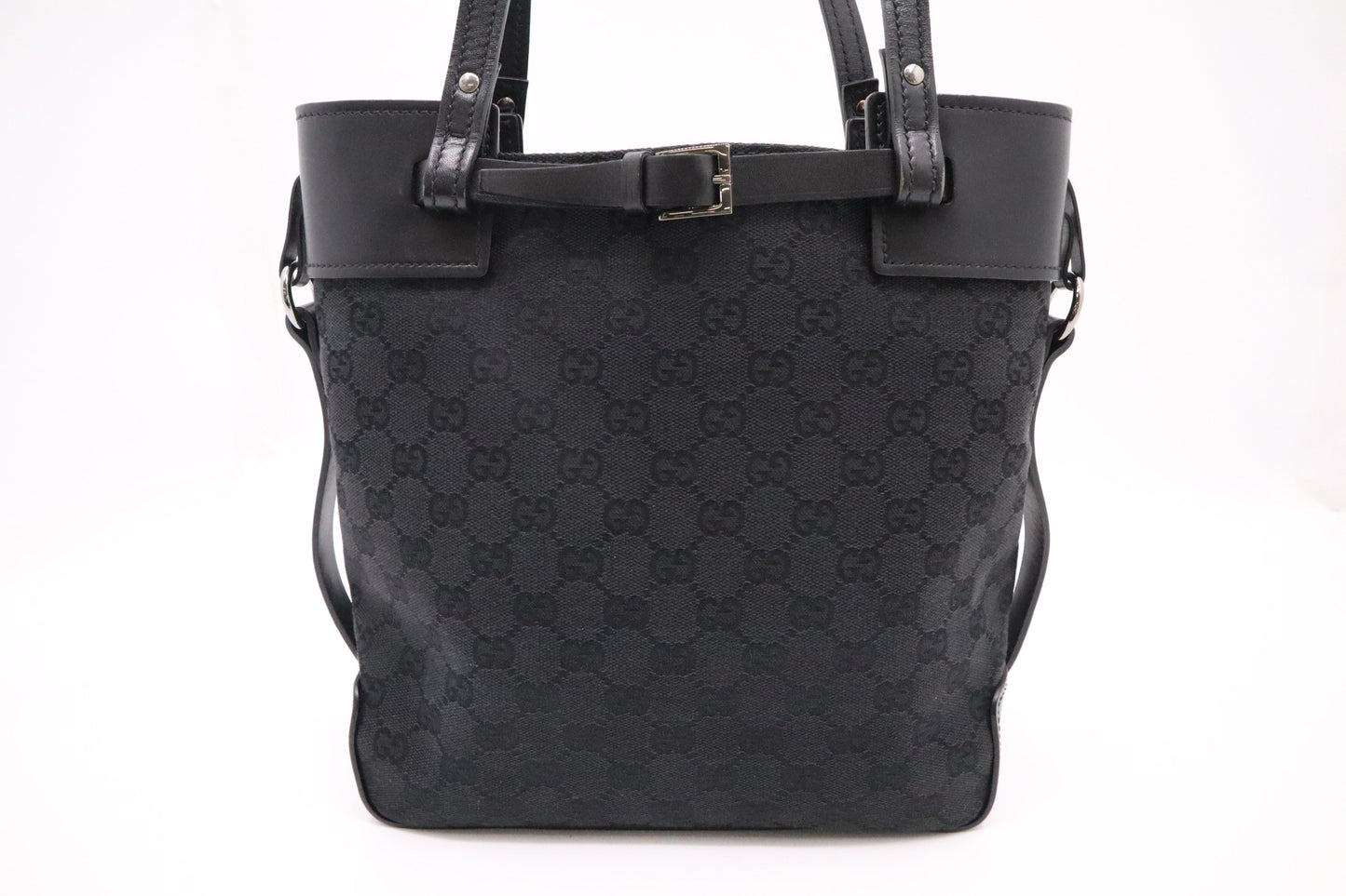 Gucci GG Canvas Black Handbag Gg Canvas