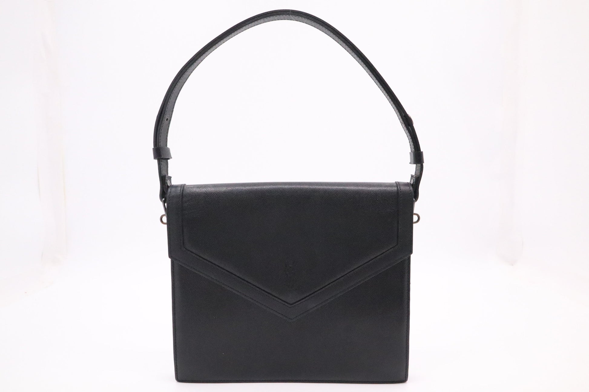 YSL Saint Laurent Shoulder Bag In Leather Black
