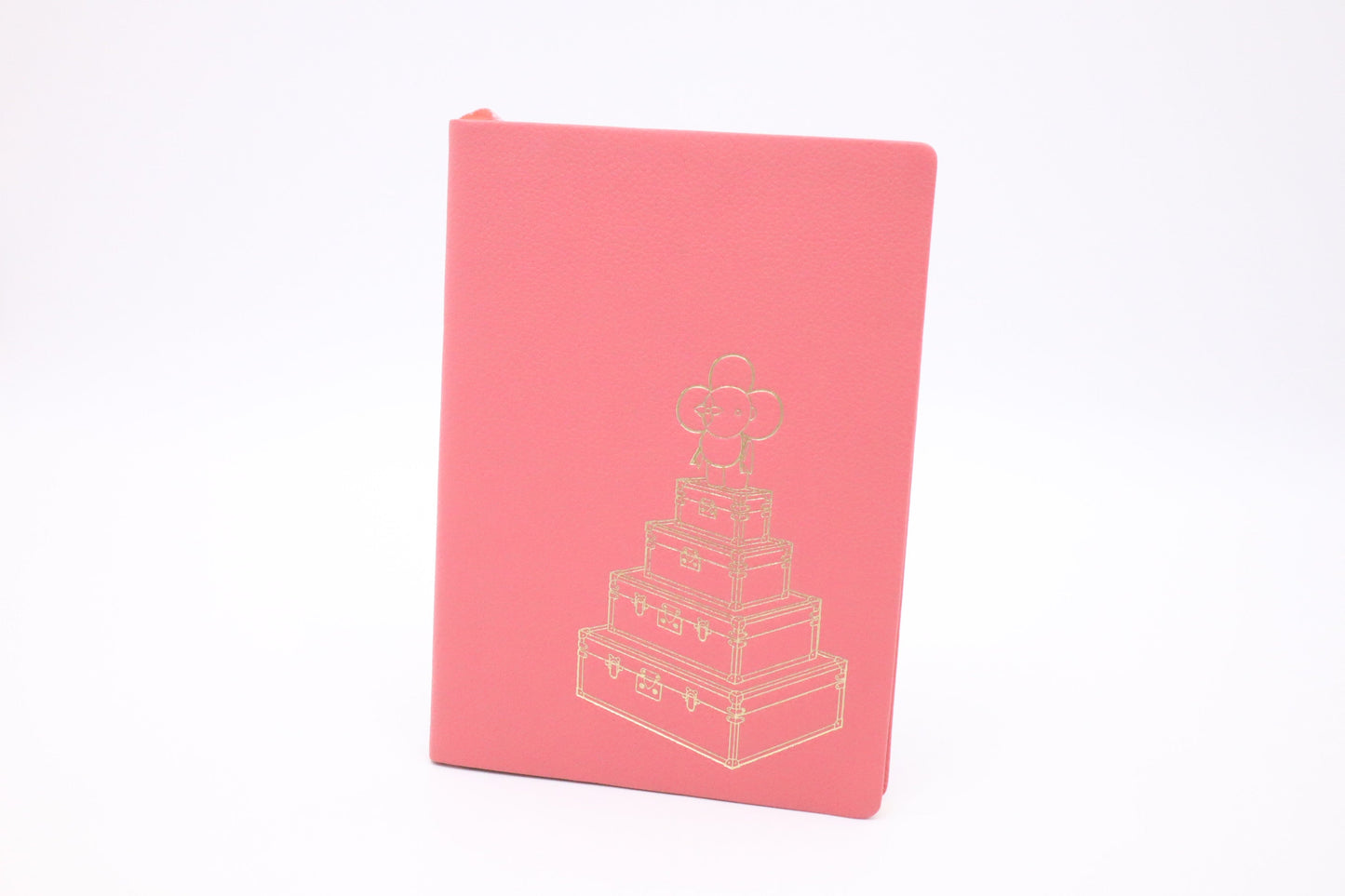 Louis Vuitton Vivienne Notebook Pink Leather Handbag