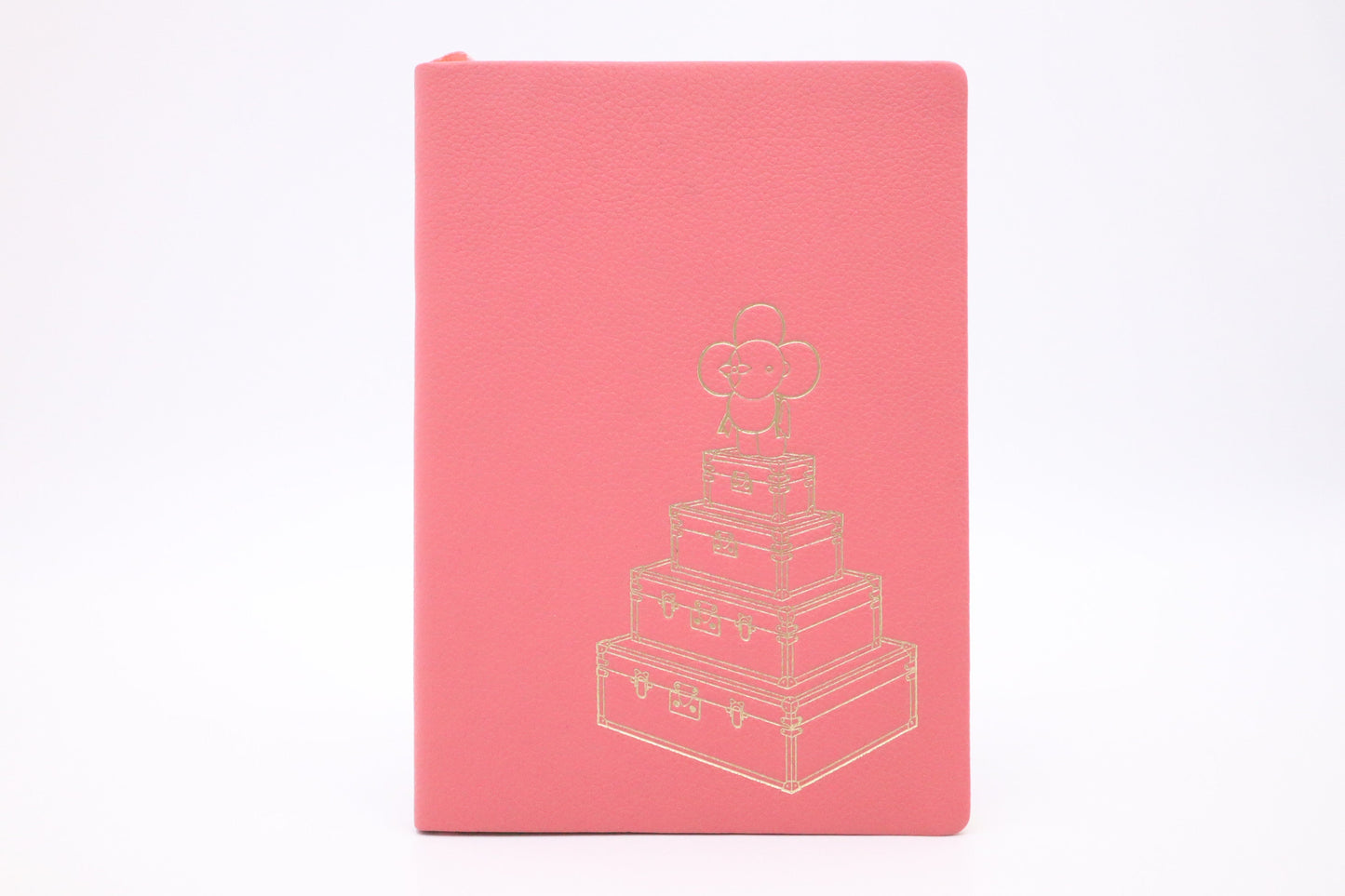 Louis Vuitton Vivienne Notebook Pink Leather Handbag