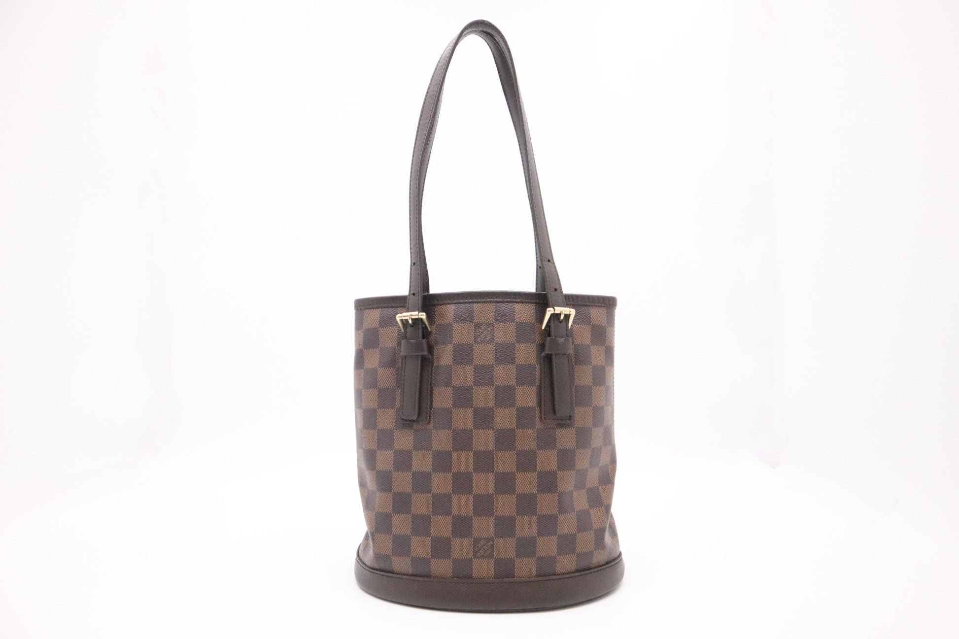 Louis Vuitton Marais Ebene Damier Canvas Handbag