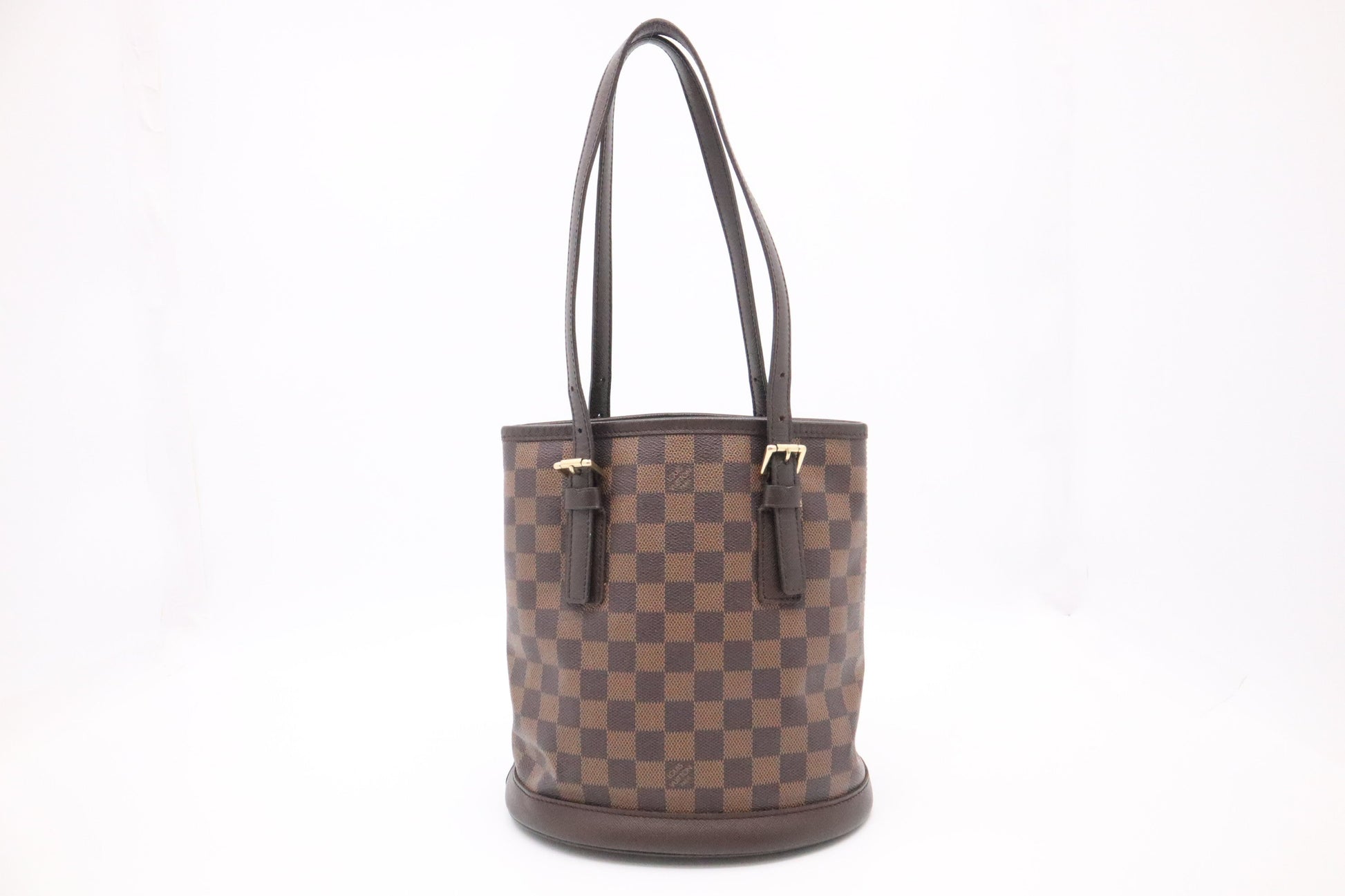 Louis Vuitton Marais Ebene Damier Canvas Handbag
