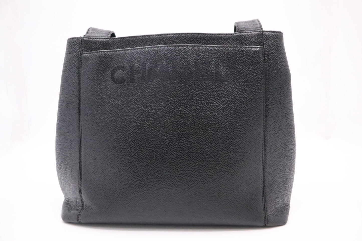 Chanel Caviar Black Leather Shoulder Bag