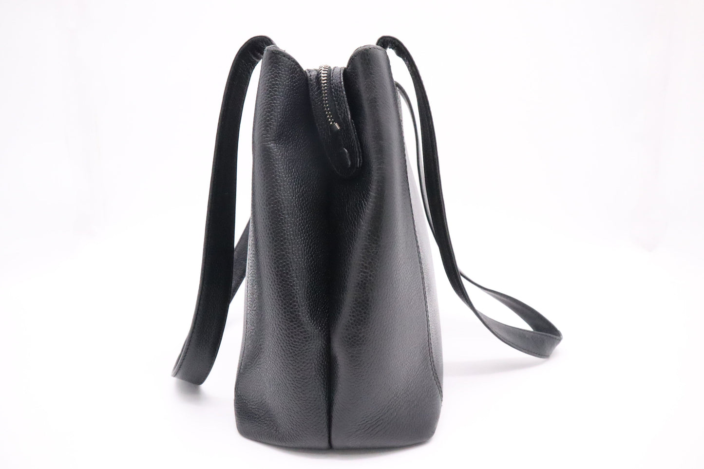 Chanel Caviar Black Leather Shoulder Bag