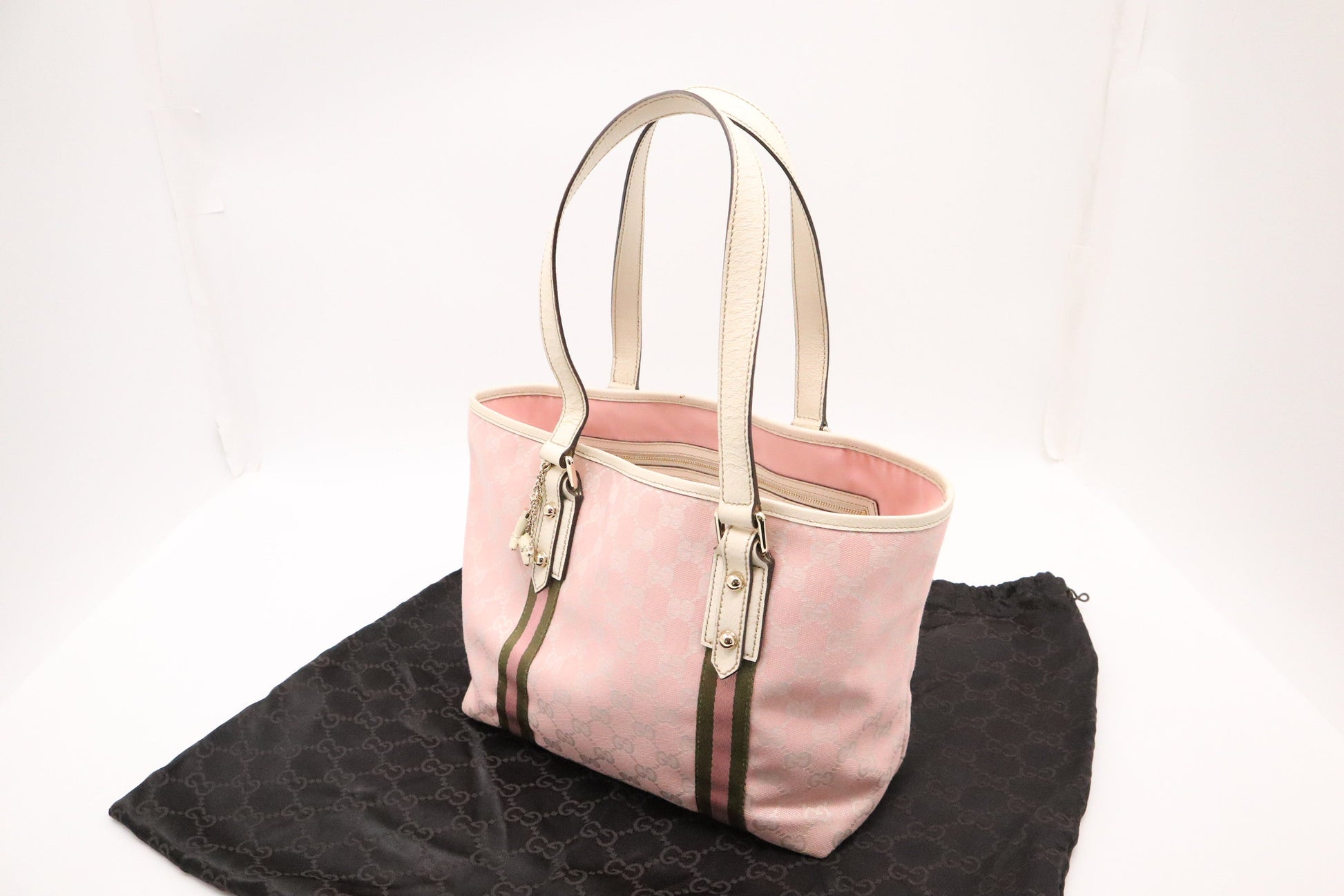 Gucci GG Canvas Pink Small Tote Bag