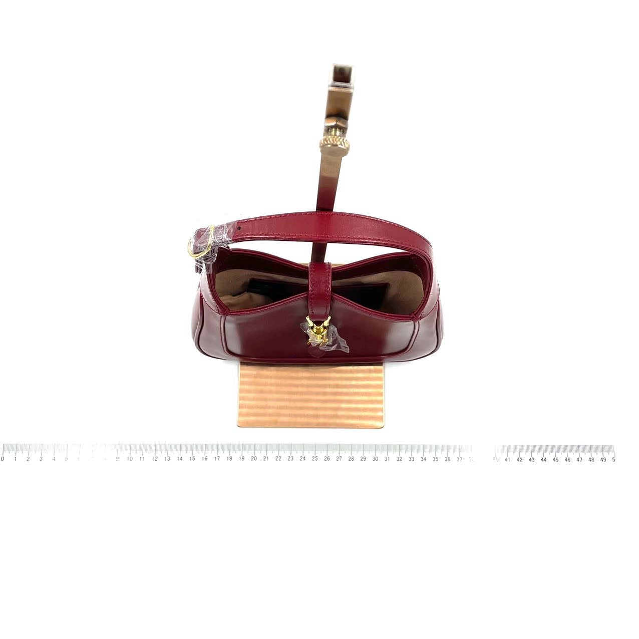 Gucci Jackie Burgundy Strap Never Worn Leather Mini Bag