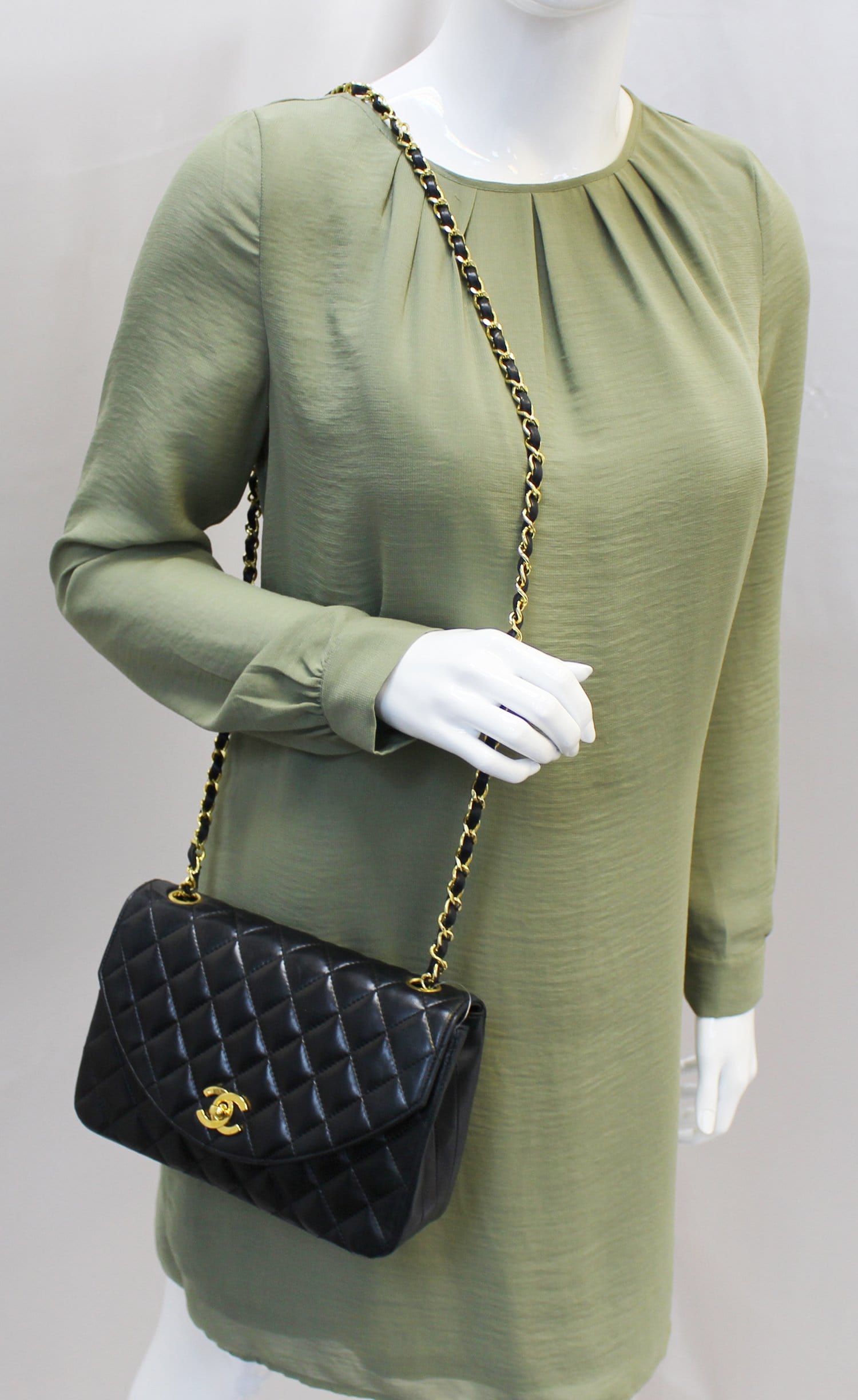 Chanel Shoulder Classic Flap Bag Leather Quilted Shoulder Bag