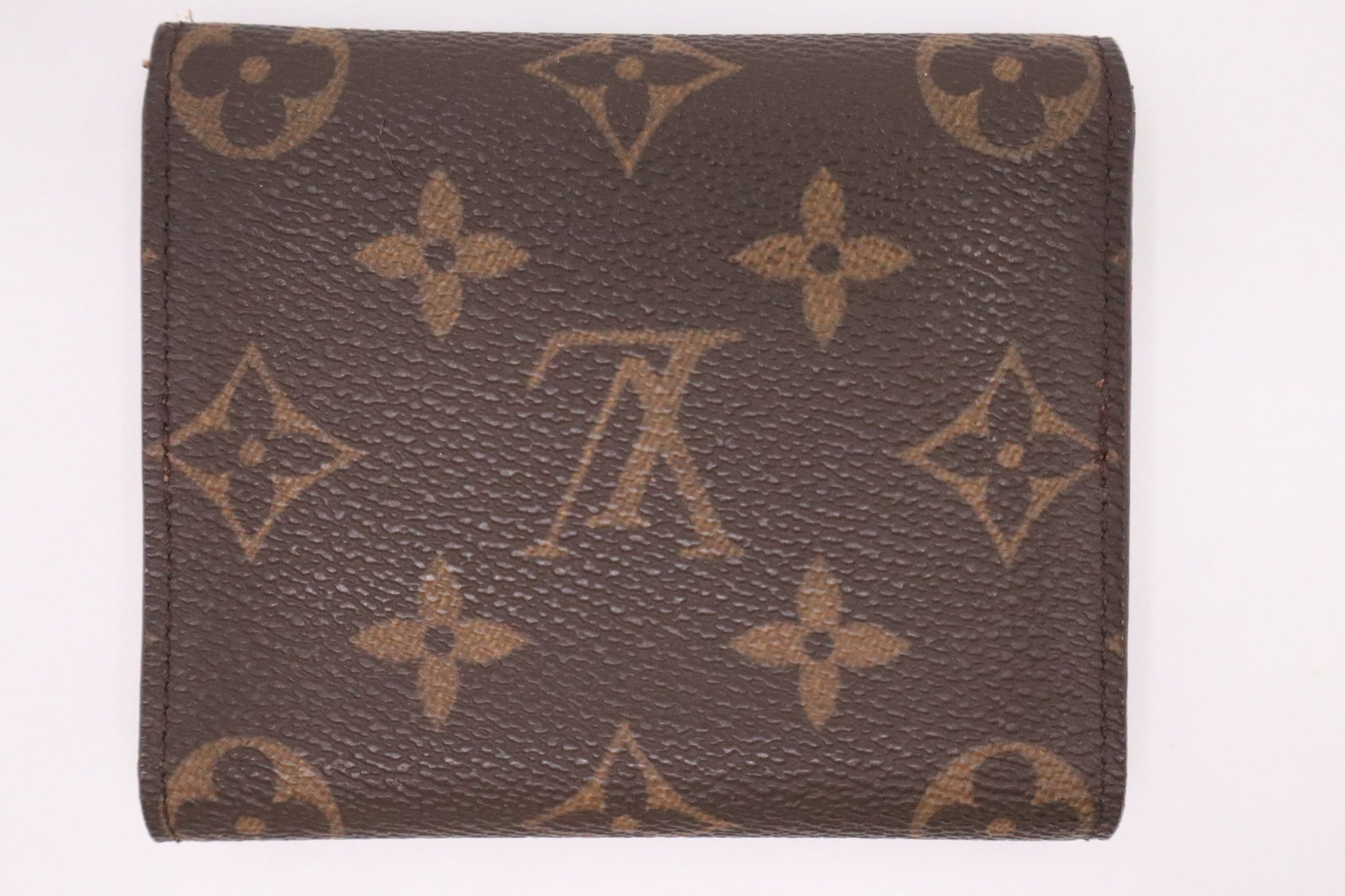 Louis Vuitton Trifold Monogram Canvas Wallet Case