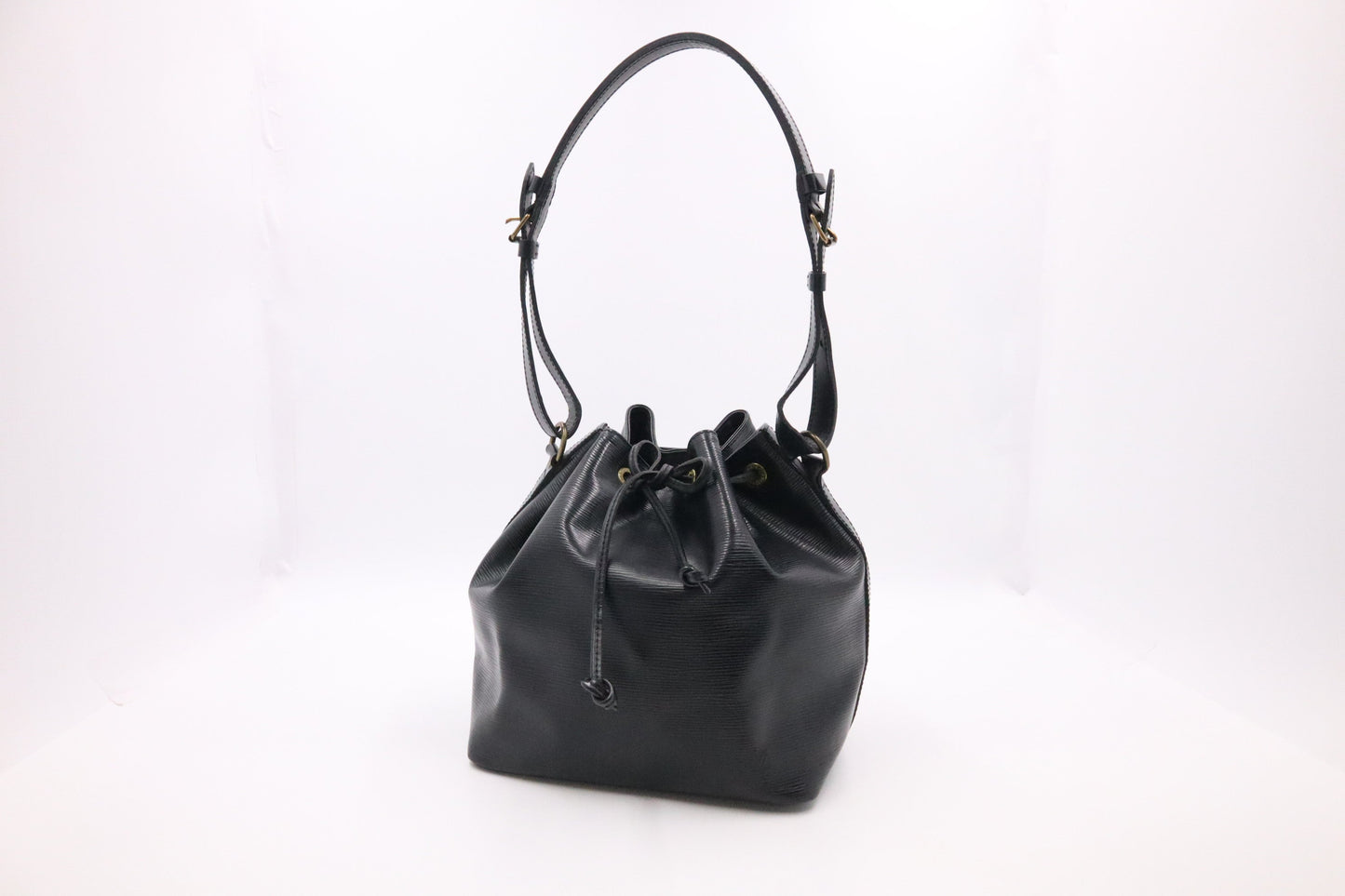 Louis Vuitton Petit Noe Epi Leather Black Handbag Leather 1