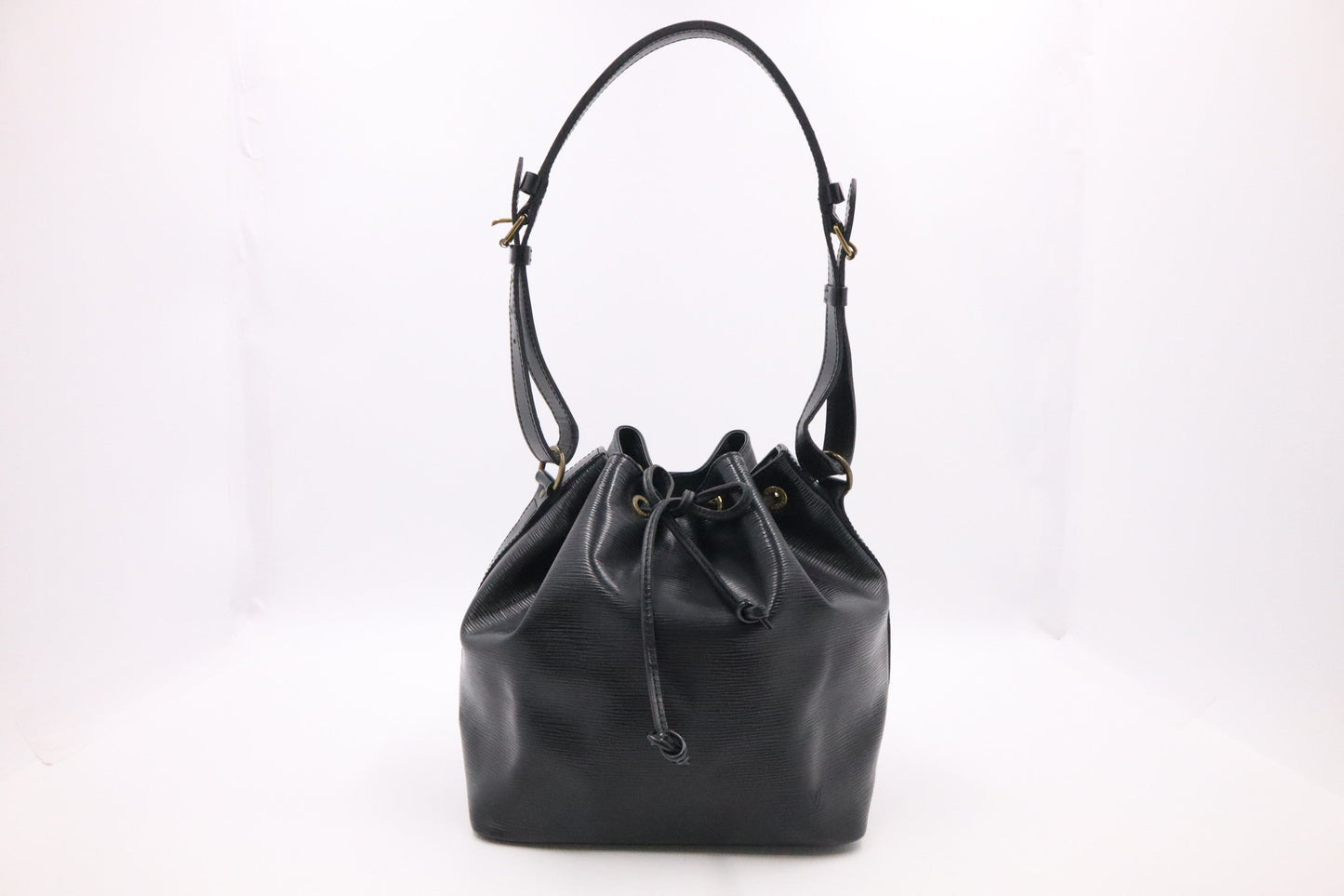 Louis Vuitton Petit Noe Epi Leather Black Handbag Leather 1