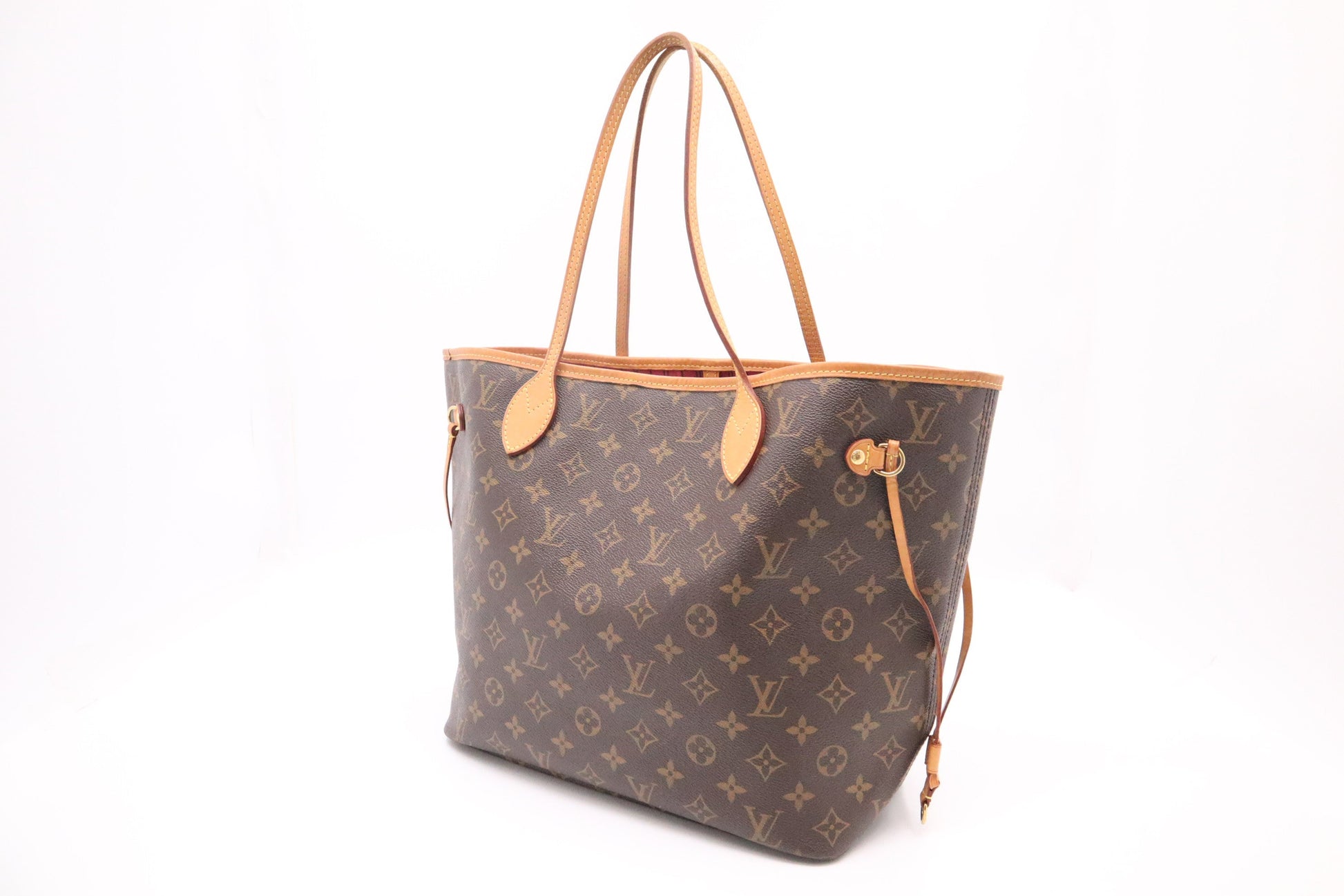 Louis Vuitton Neverfull MM Monogram Canvas Tote Bag Canvas 4