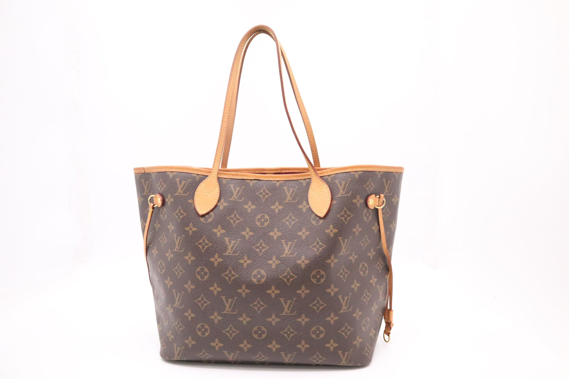Louis Vuitton Neverfull MM Monogram Canvas Tote Bag Canvas 4