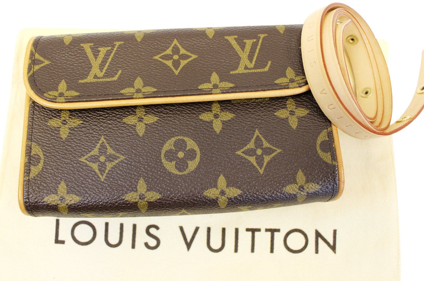 Louis Pochette Florentine Waist Bag Monogram Crossbody Bag