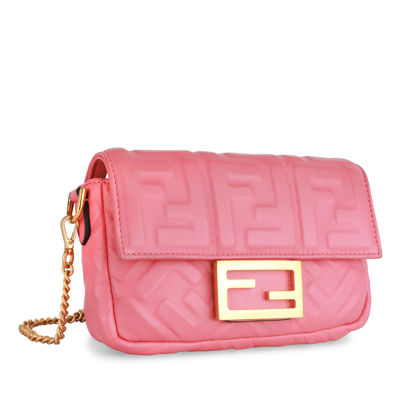 Fendi Baguette Bag Mini Shoulder Bag Baguette Bag Pink
