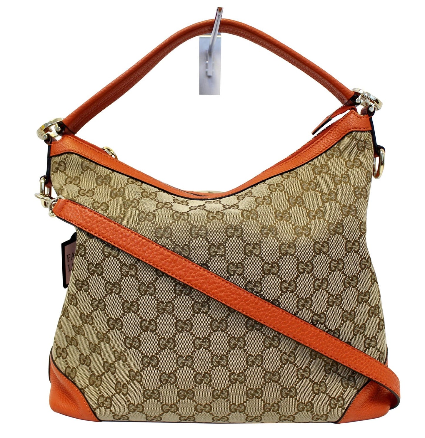 Gucci Miss Original Hobo Bag Canvas Beige Shoulder Bag