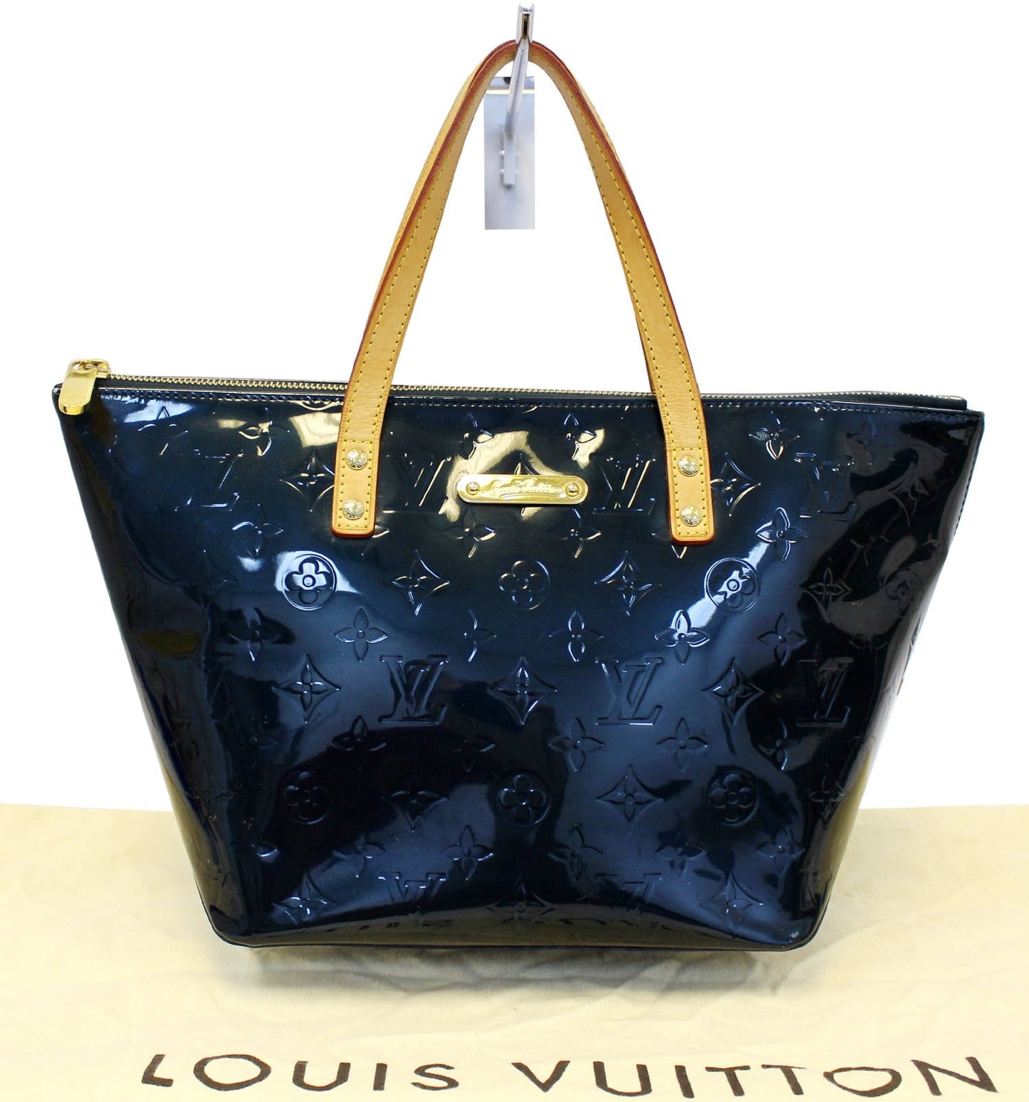 Louis Tote Bag Nuit Vernis Bellevue Pm Monogram Blue