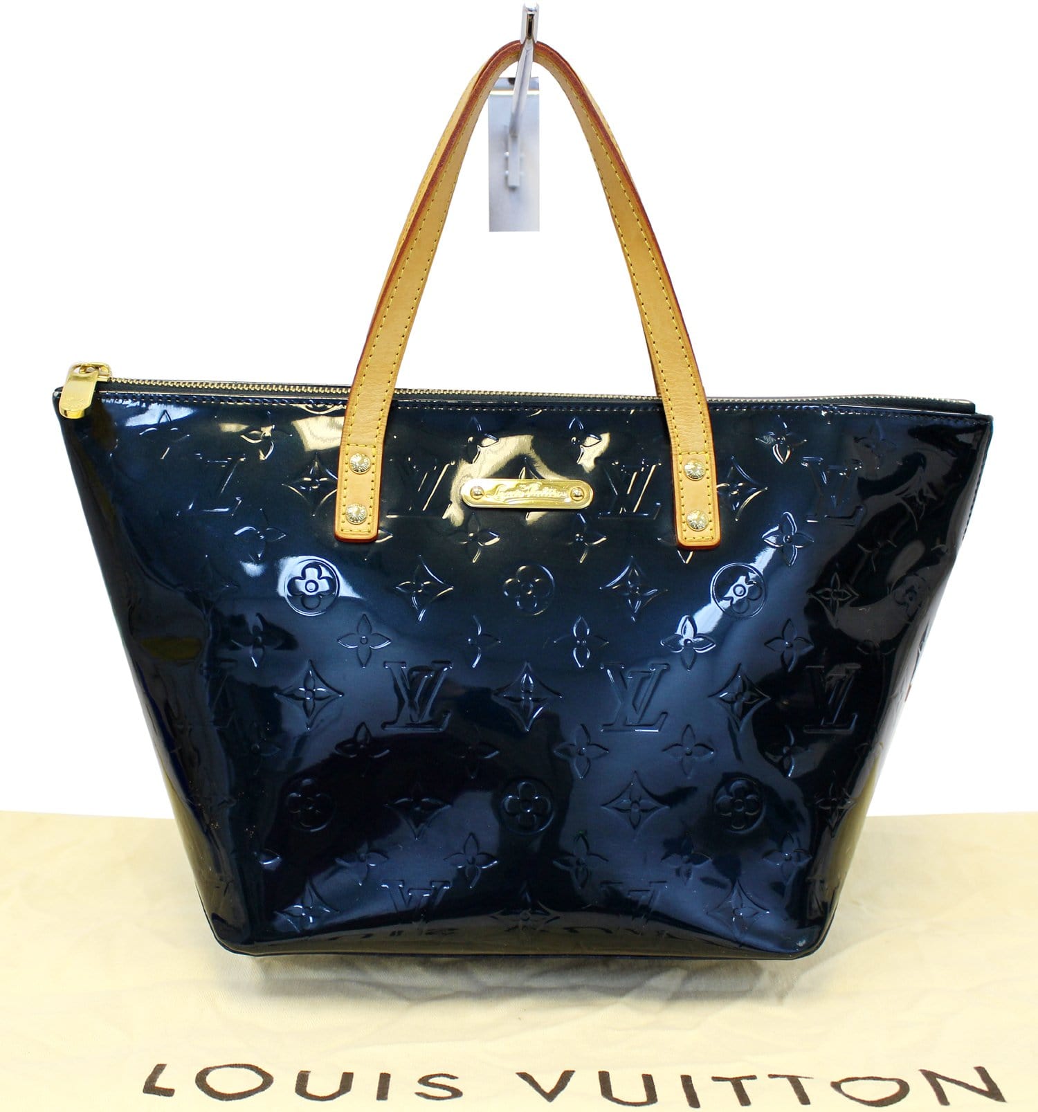 Louis Tote Bag Nuit Vernis Bellevue Pm Monogram Blue