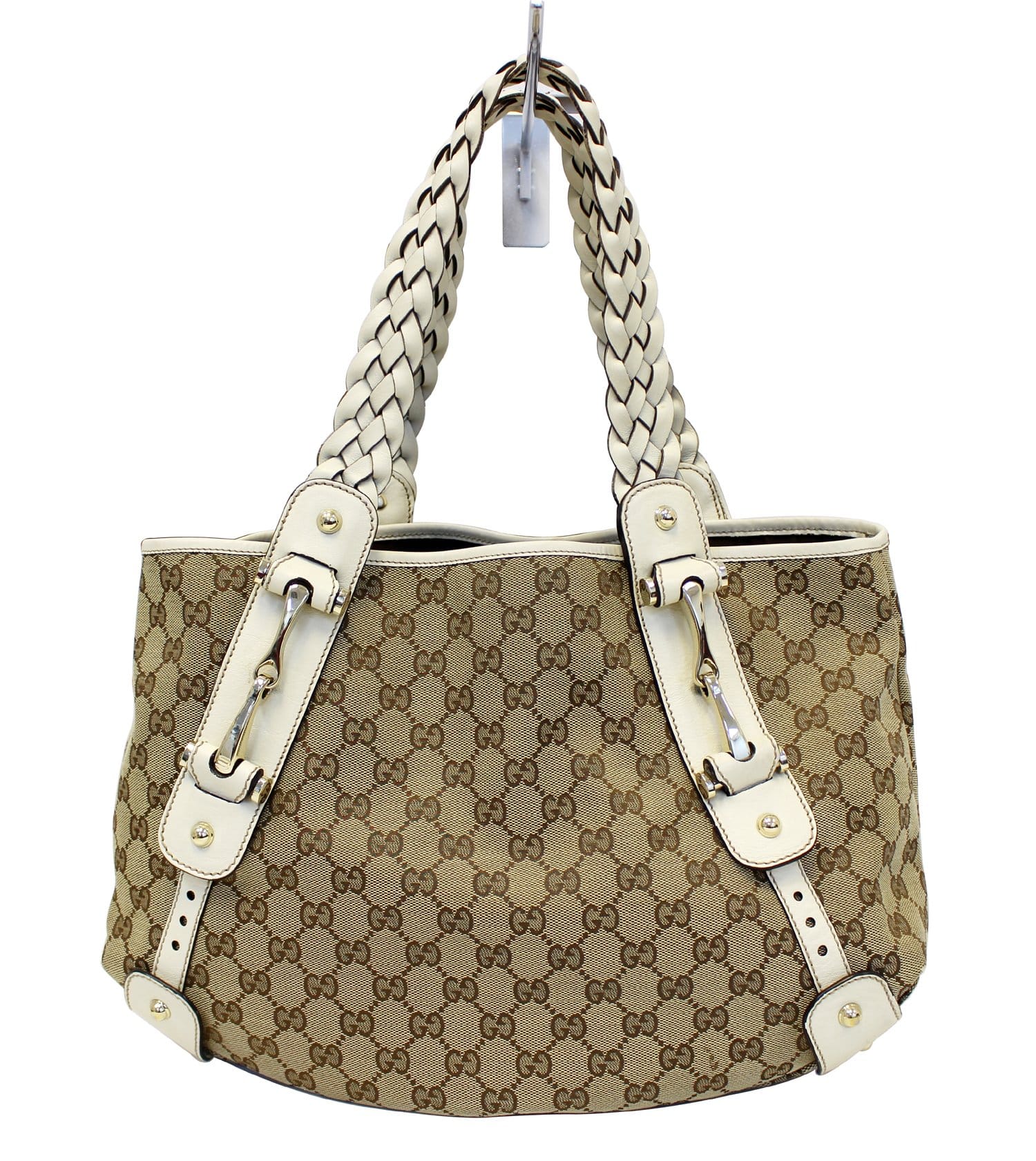 Gucci Pelham Medium Shoulder Bag Canvas White