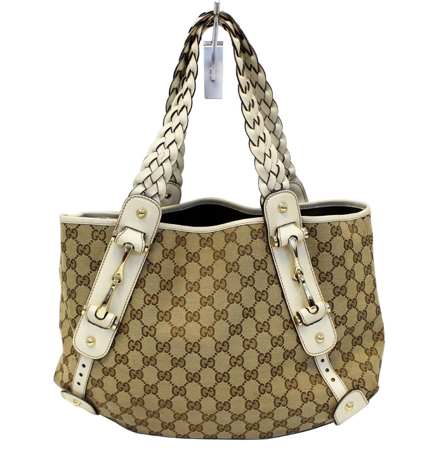 Gucci Pelham Medium Shoulder Bag Canvas White