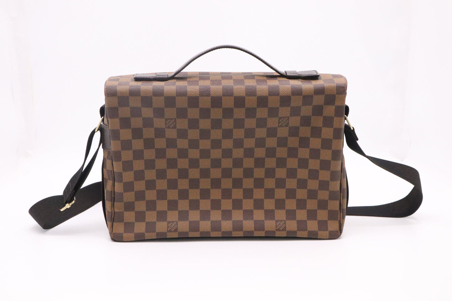 Louis Vuitton Broadway Ebene Damier Canvas Handbag