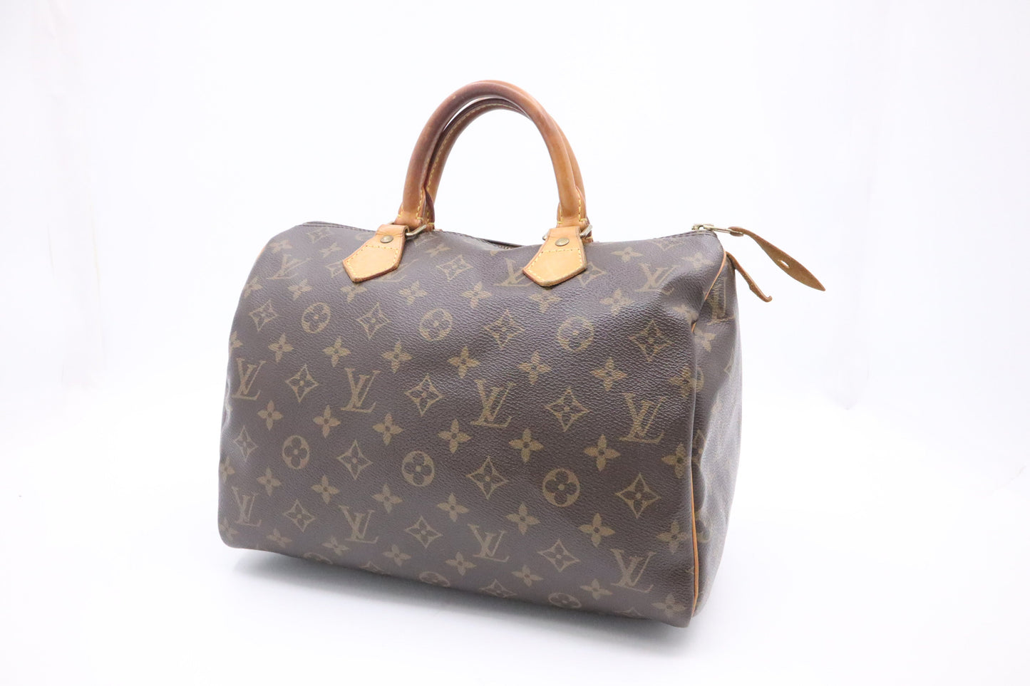 Louis Vuitton Speedy 30 Monogram Canvas Handbag Canvas 3