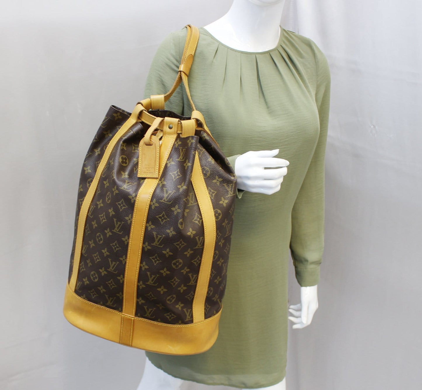 Louis Backpack Randonnee Gm Canvas Monogram