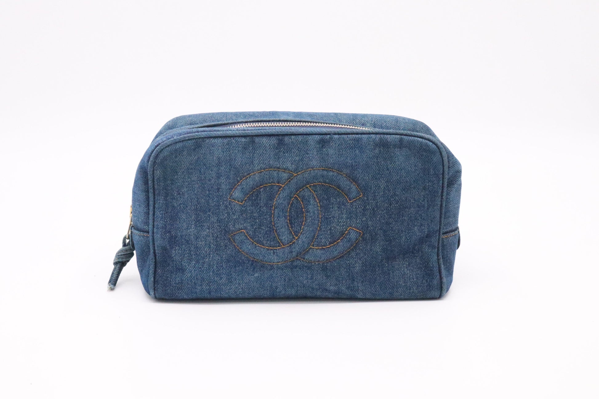 Chanel Denim Blue Handbag