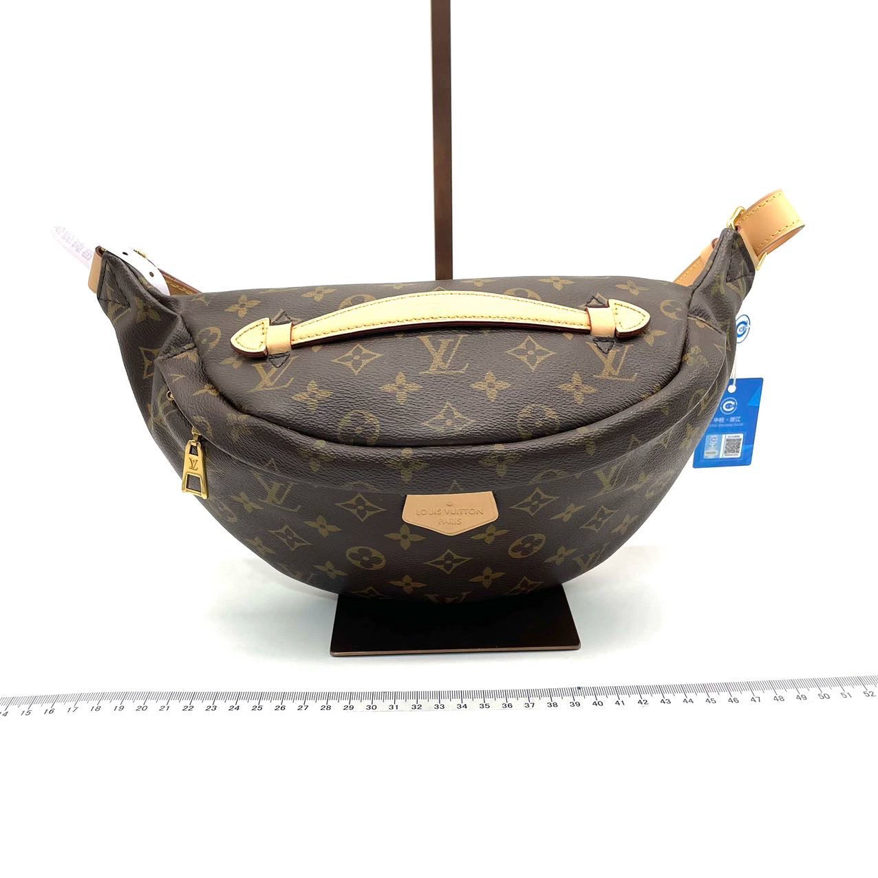 Louis Vuitton Bum Monogram Leather Brown Handbag