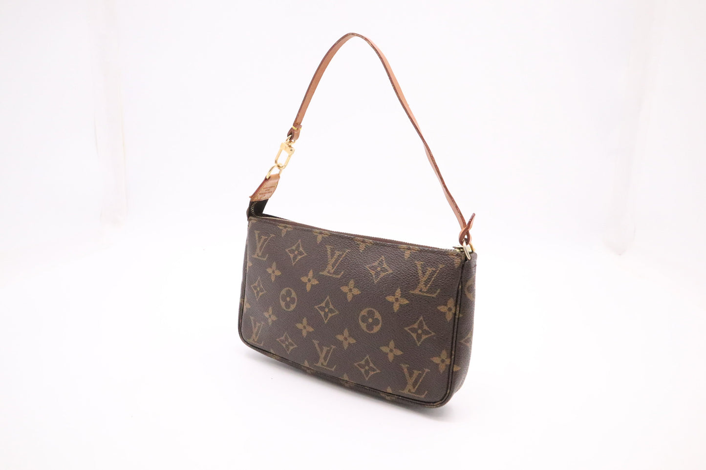 Louis Vuitton Pochette Accessoires Monogram Canvas Clutch Bag Canvas 4