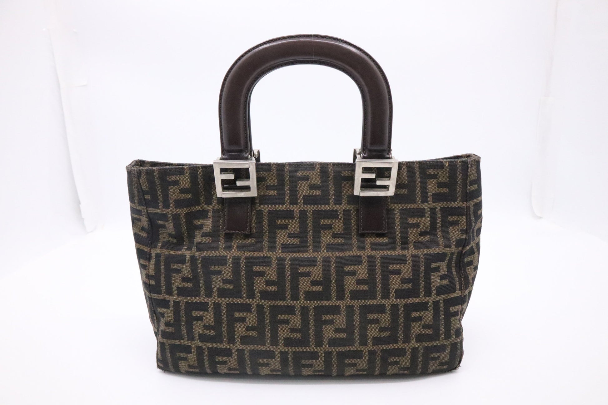 Fendi Handbag In Zucca Canvas Travel Bag Zucca Canvas 3