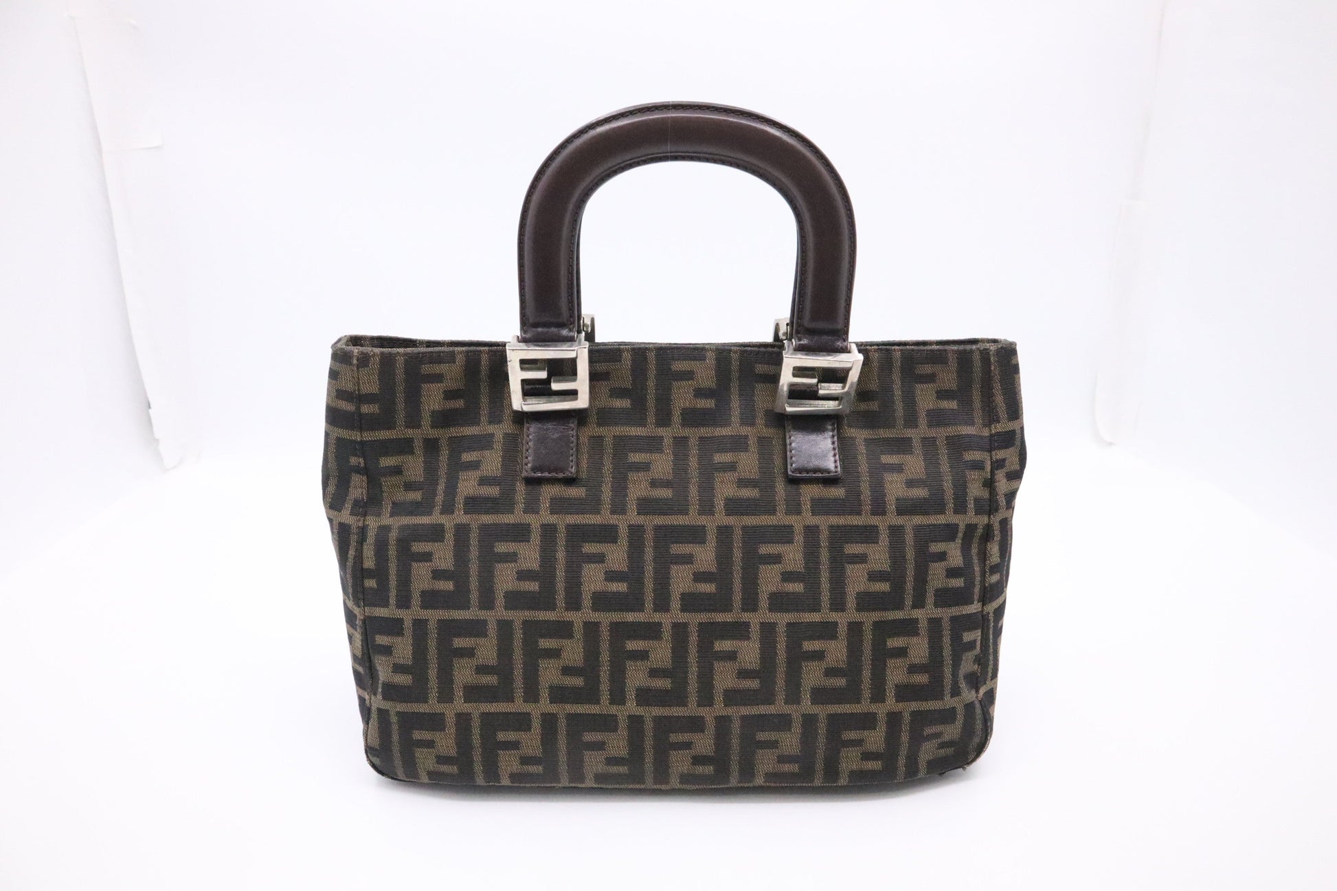 Fendi Handbag In Zucca Canvas Travel Bag Zucca Canvas 3