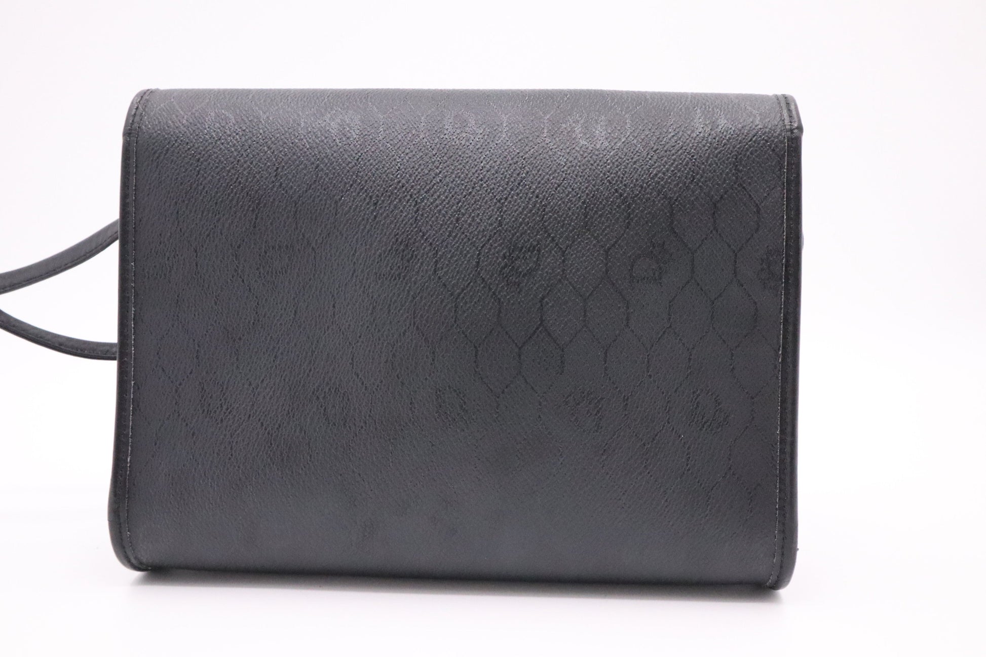 Dior Crossbody Bag In Honeycomb Canvas Black