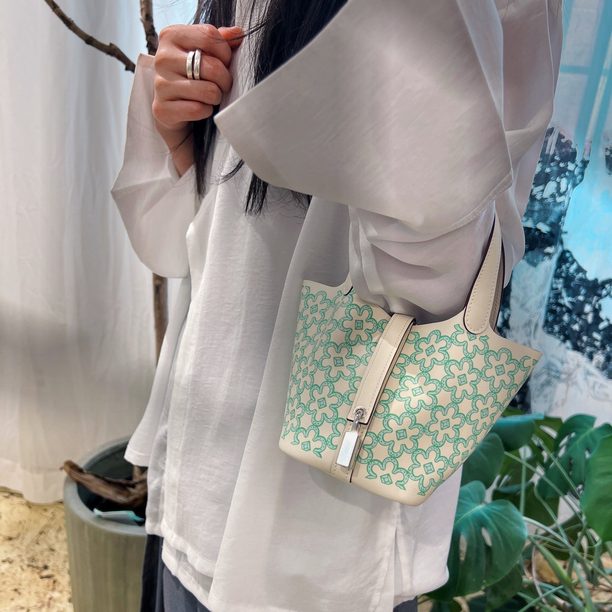 Hermes Luxury Picotin Lock Micro Bag Travel Bag