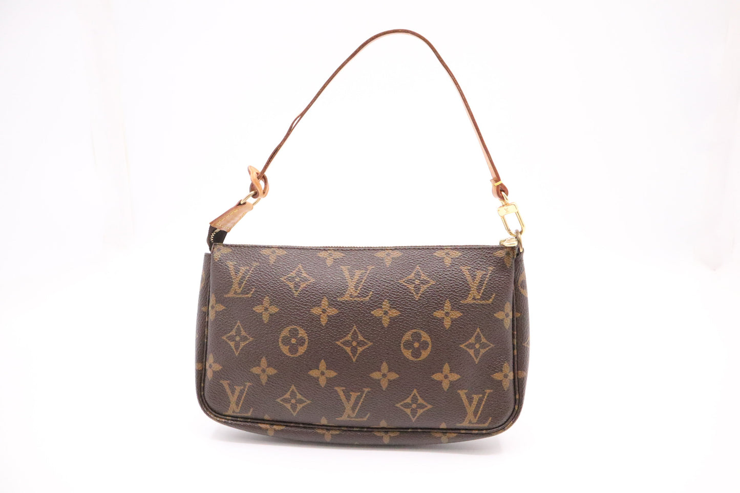 Louis Vuitton Pochette Accessoires Monogram Canvas Clutch Bag Canvas 2