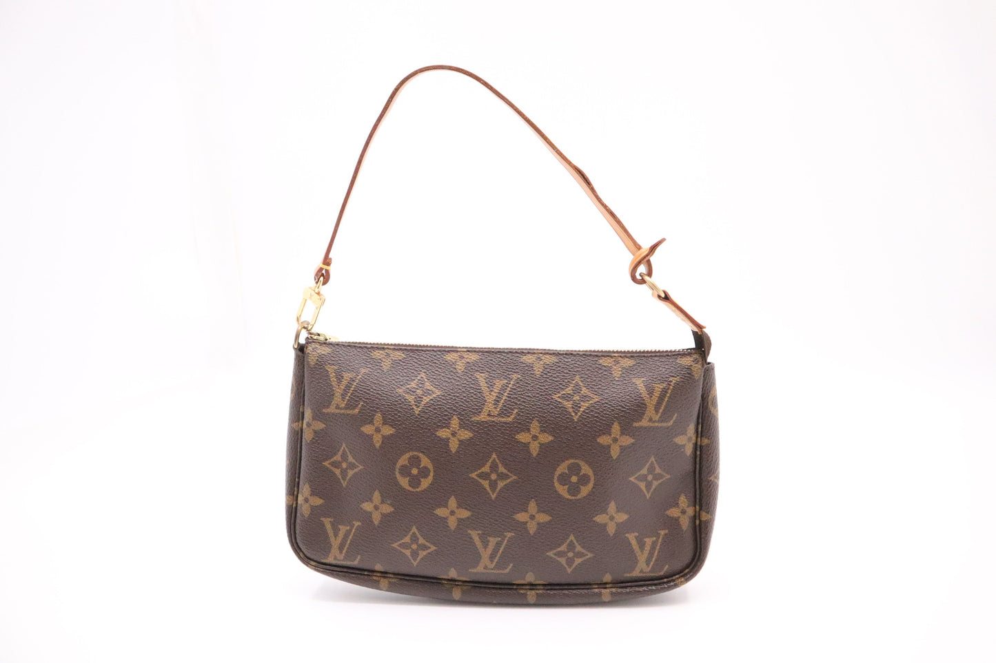 Louis Vuitton Pochette Accessoires Monogram Canvas Clutch Bag Canvas 2