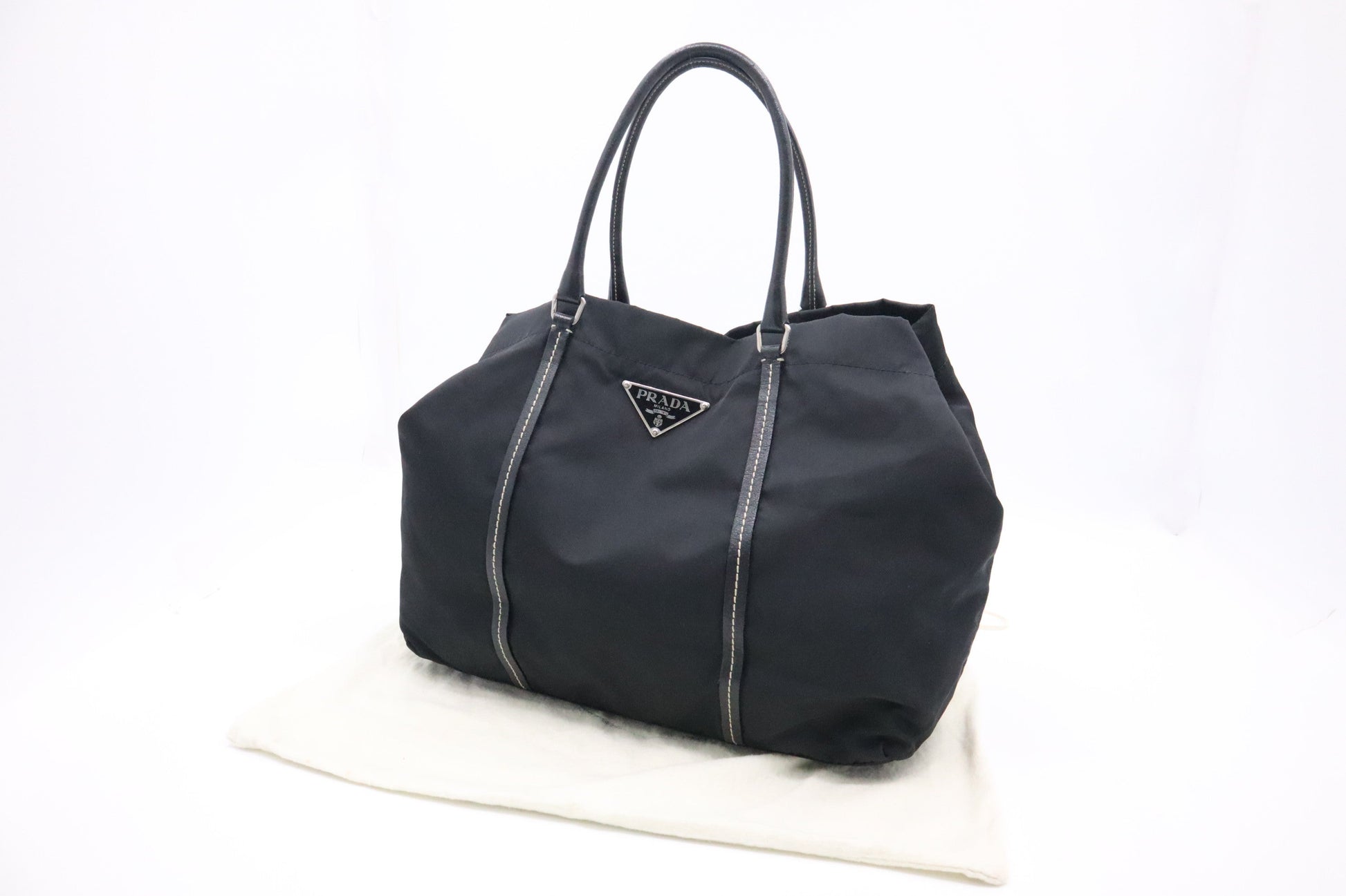 Prada Tote Bag In Canvas Nylon