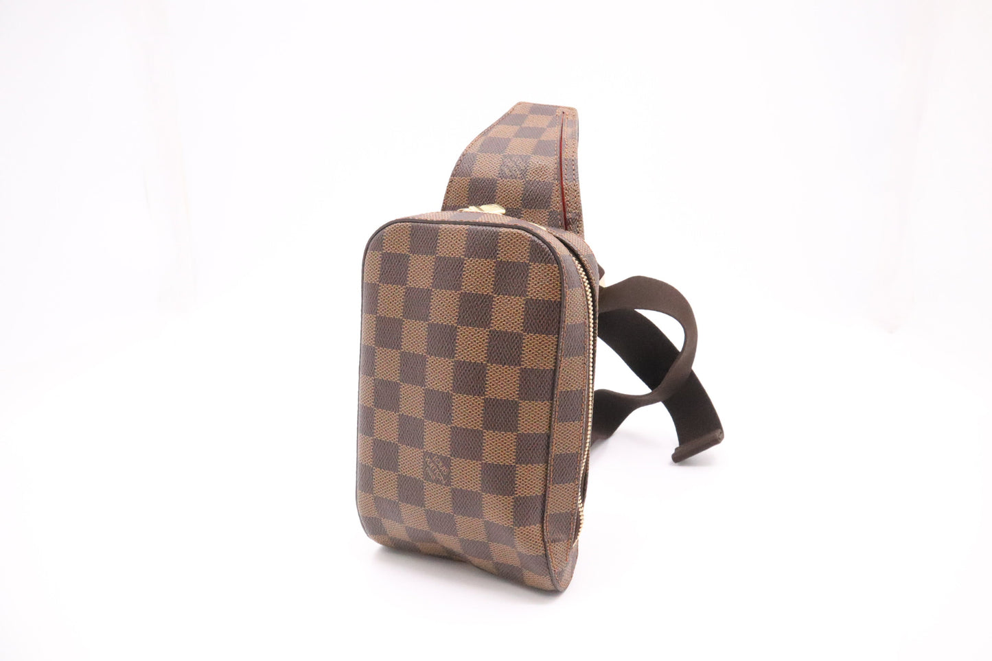 Louis Vuitton Geronimo Ebene Damier Canvas Handbag Canvas 2