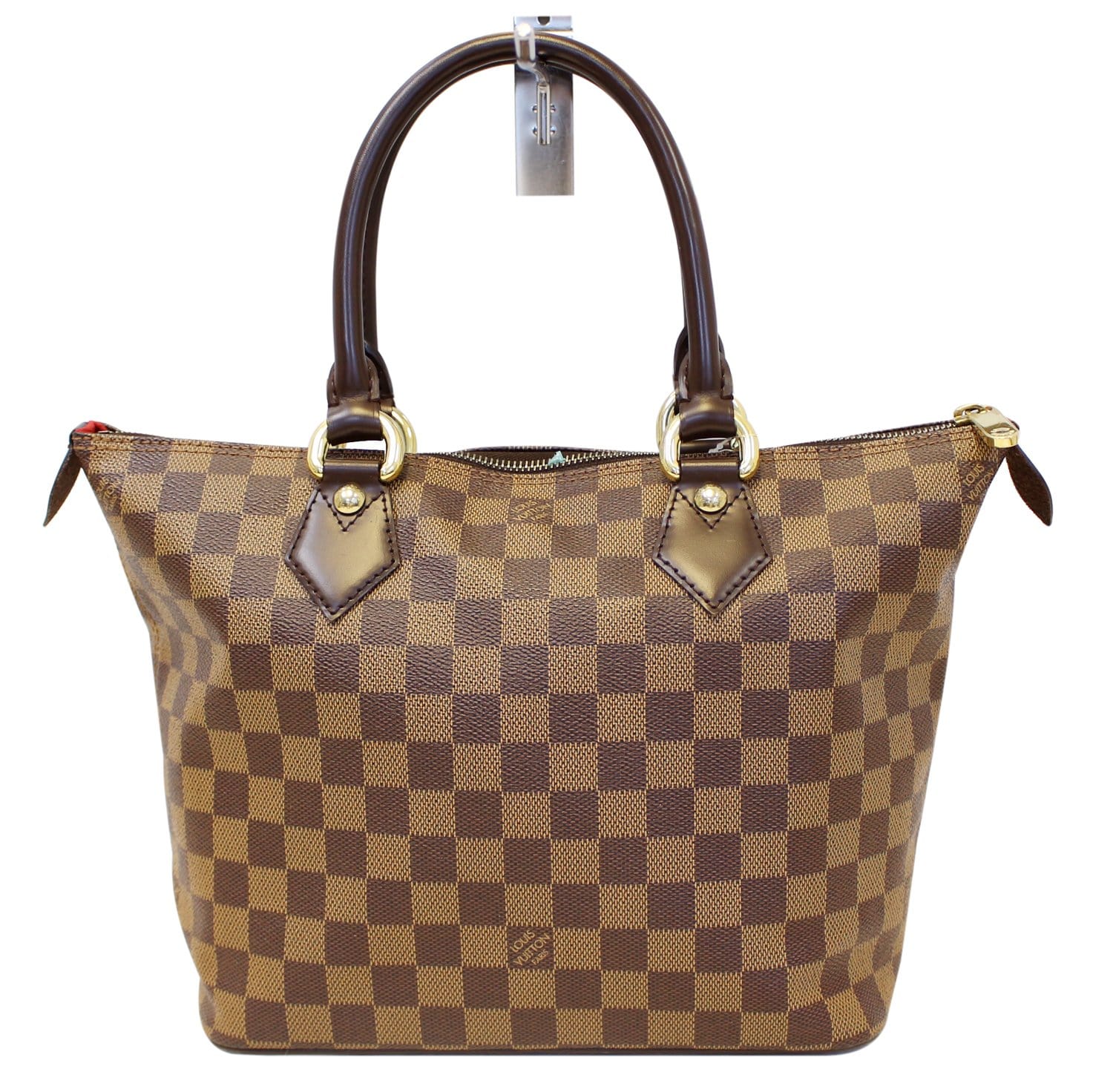 Louis Damier Ebene Saleya Pm Tote Shoulder Shoulder Bag