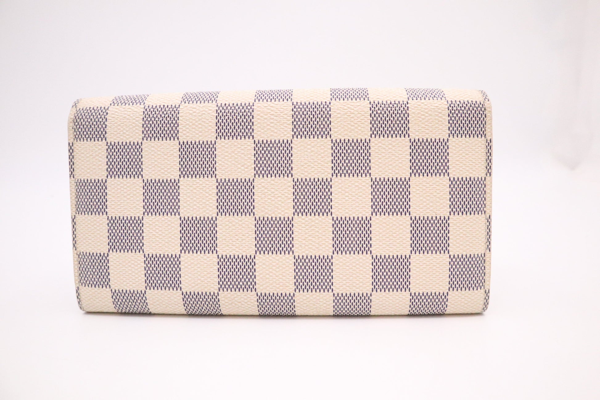 Louis Vuitton Sarah Azur Canvas Damier Wallet Case