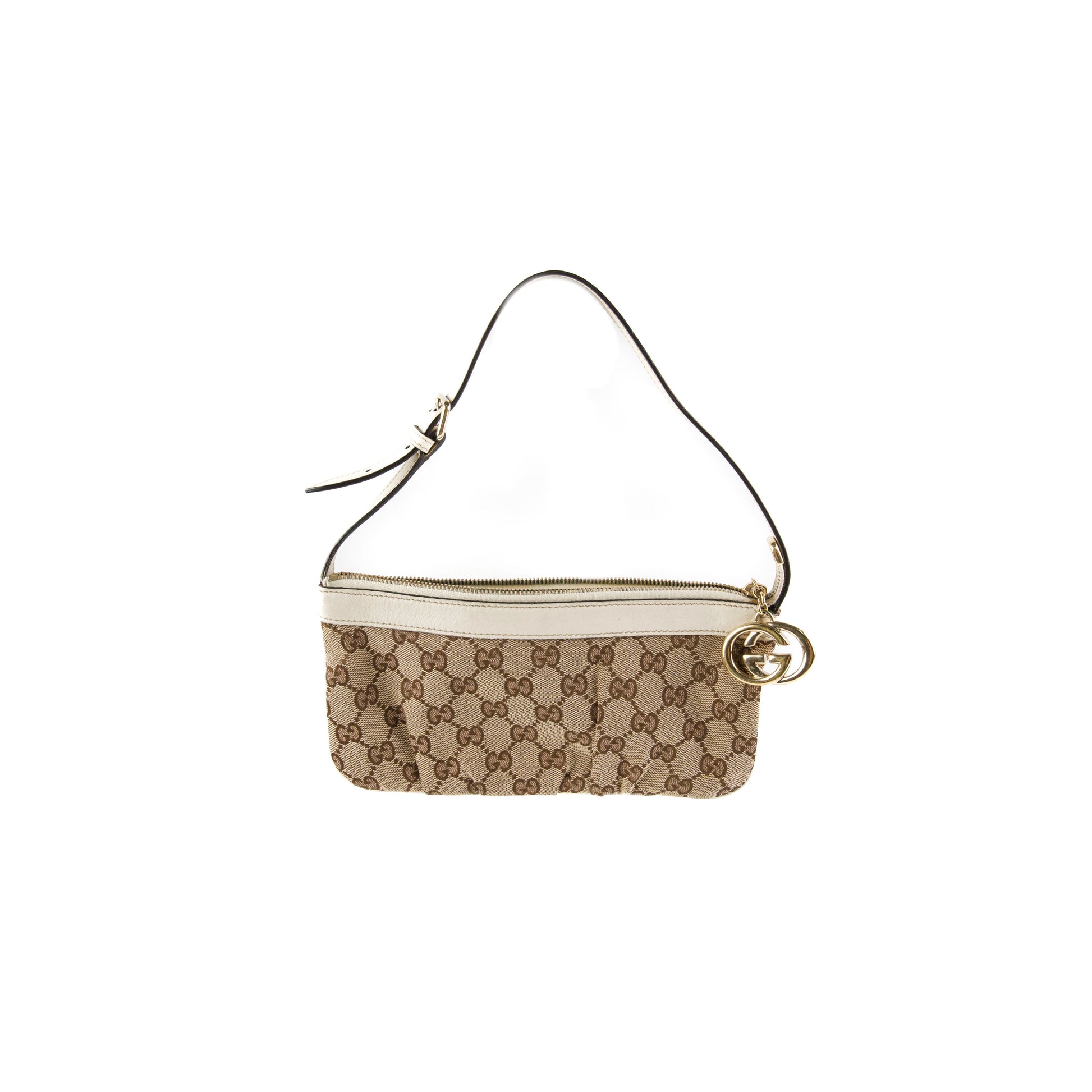 Gucci Pochette Handbag Monogram Mini Travel Bag