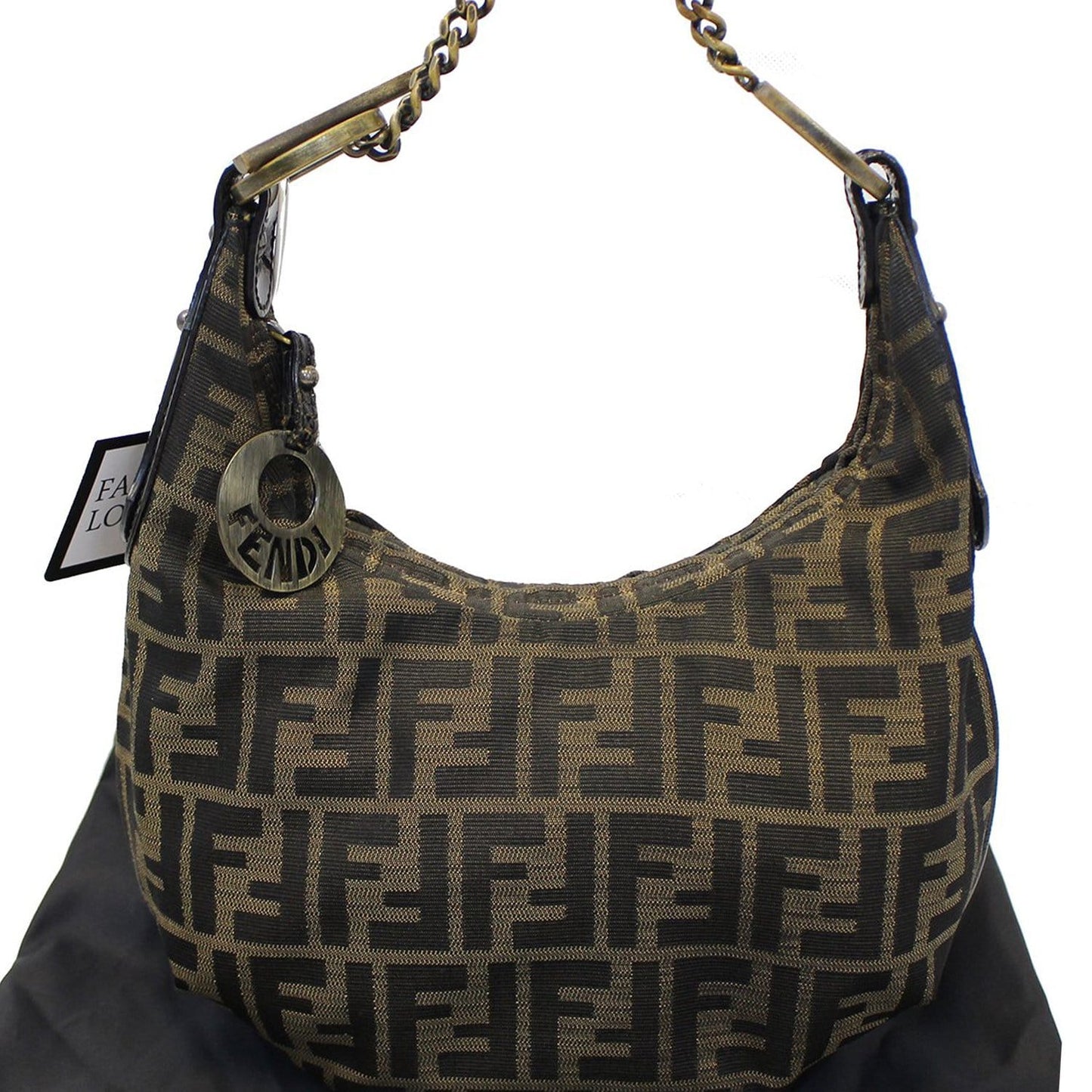 Fendi Zucca Hobo Bag Monogram