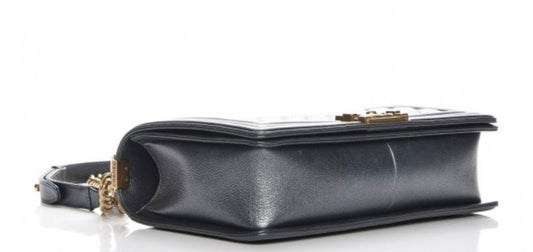 Chanel CAVIAR QUILTED BOY FLAP Shoulder Bag