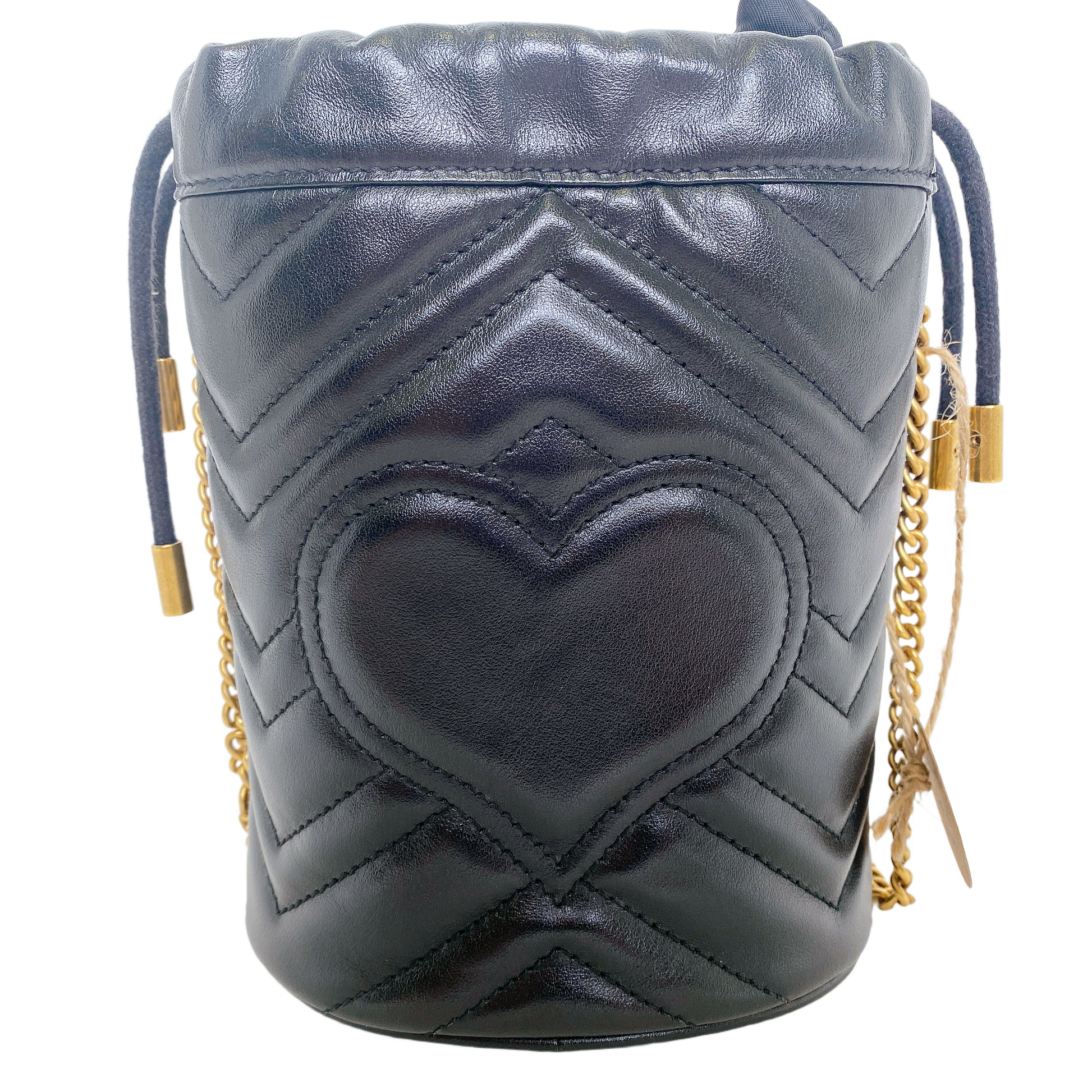 Gucci Marmont Black Bucket Bucket Bag