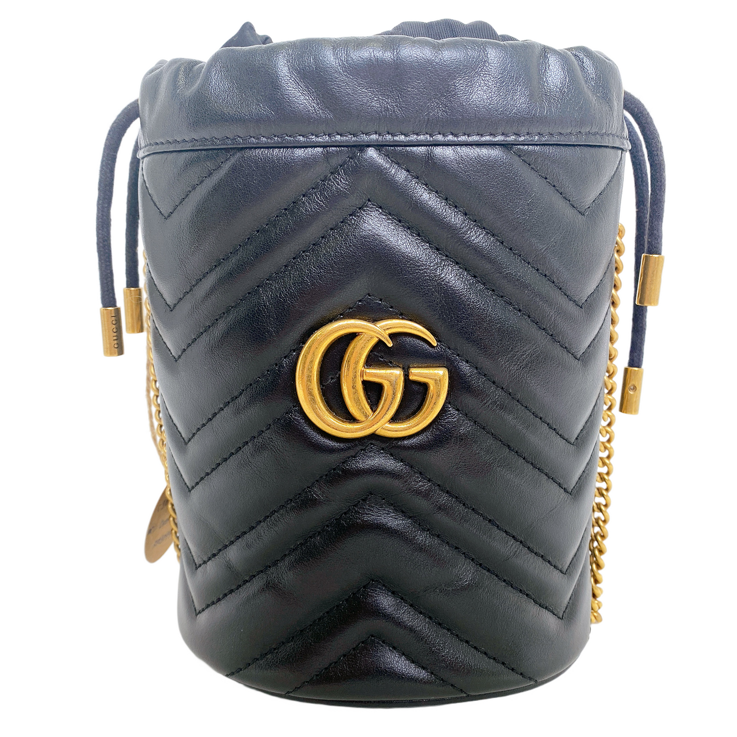 Gucci Marmont Black Bucket Bucket Bag
