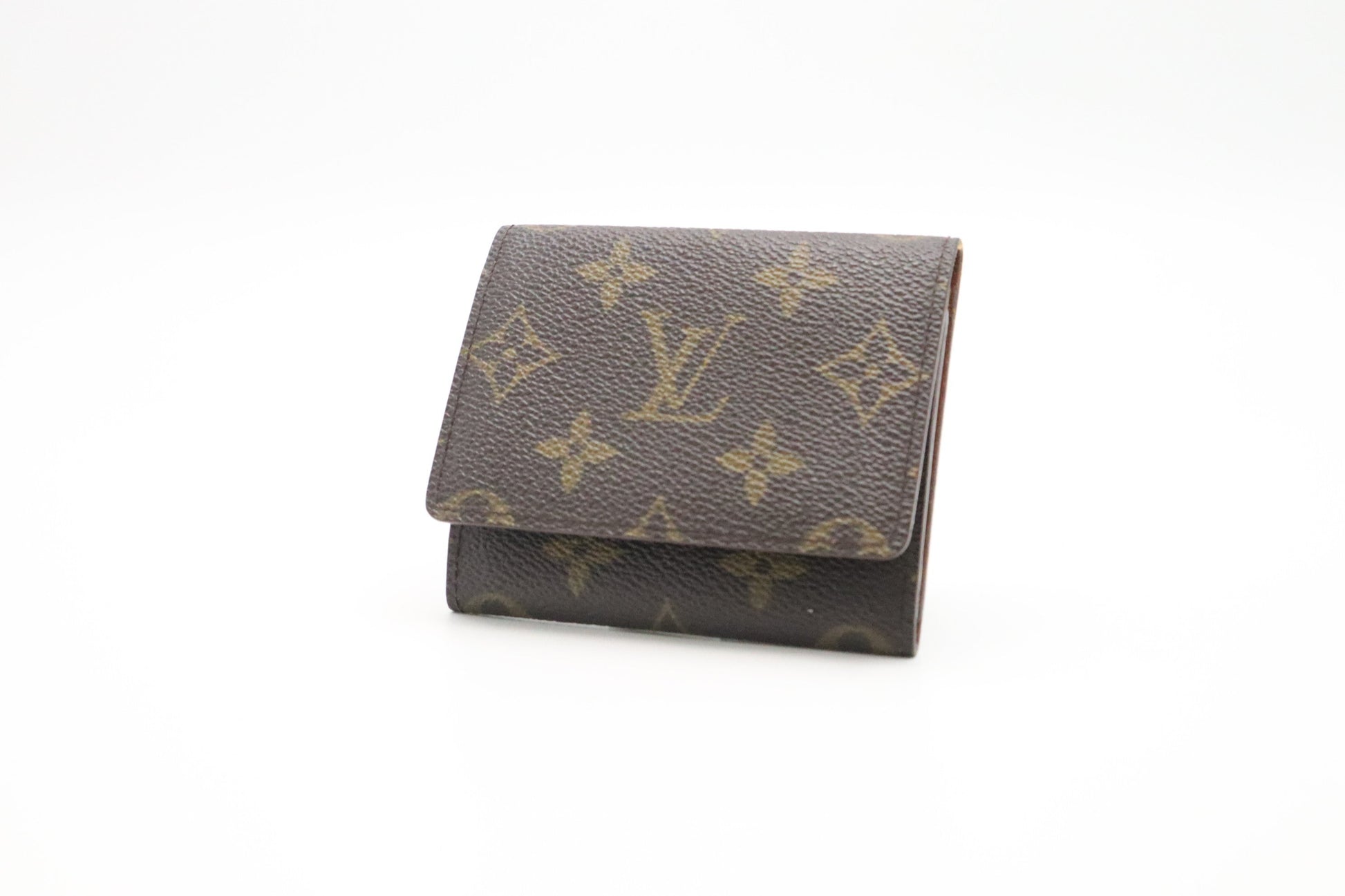 Louis Vuitton Card Monogram Canvas Wallet Case Canvas 4