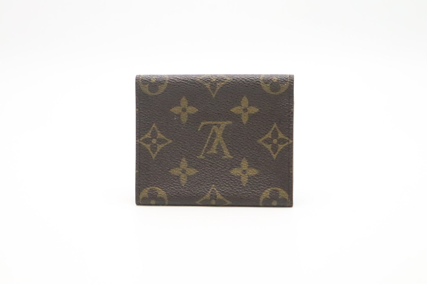 Louis Vuitton Card Monogram Canvas Wallet Case Canvas 4
